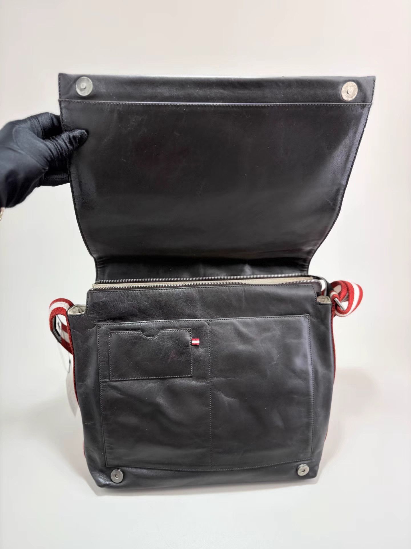 Bally BALLY Black Leather Shoulder Bag & Crossbody Bag Size ONE SIZE - 4 Thumbnail