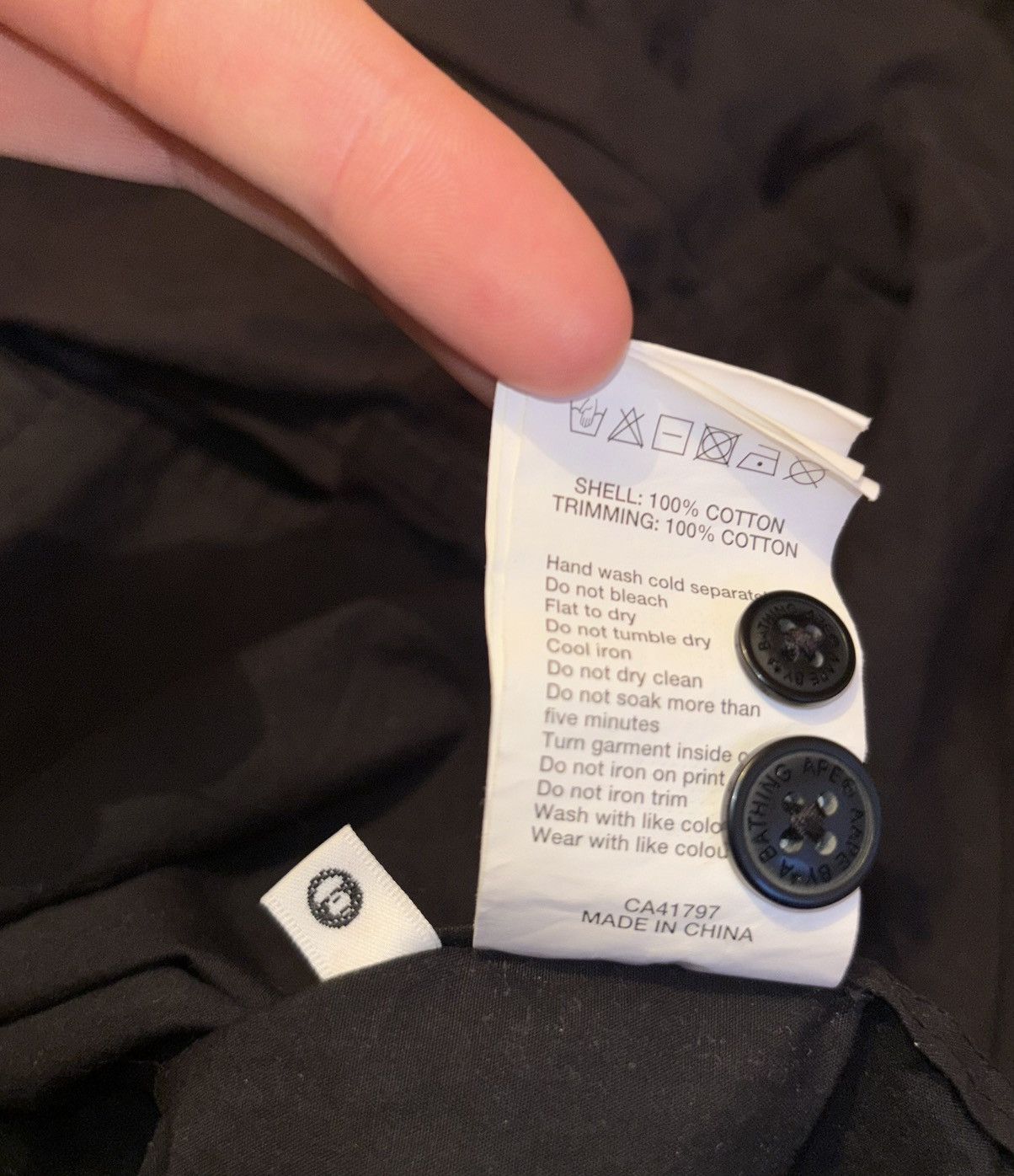 Aape Bape Aape Shirt Overshirt Military Logo Size US M / EU 48-50 / 2 - 8 Thumbnail