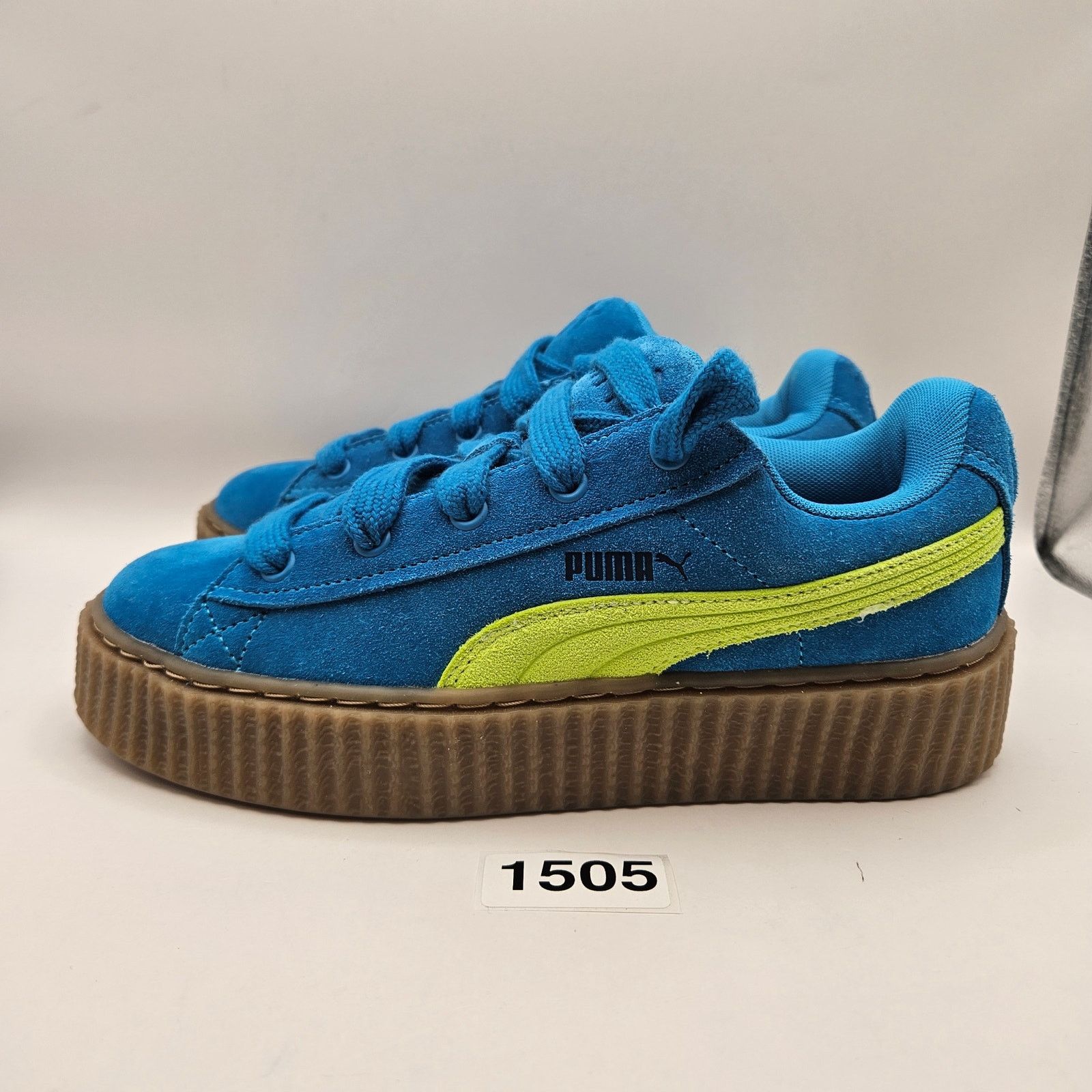 Puma PUMA X RIHANNA FENTY WOMEN'S 5.5 CREEPER PHATTY SPEED BLUE Size US 5.5 / IT 35.5 - 2 Thumbnail
