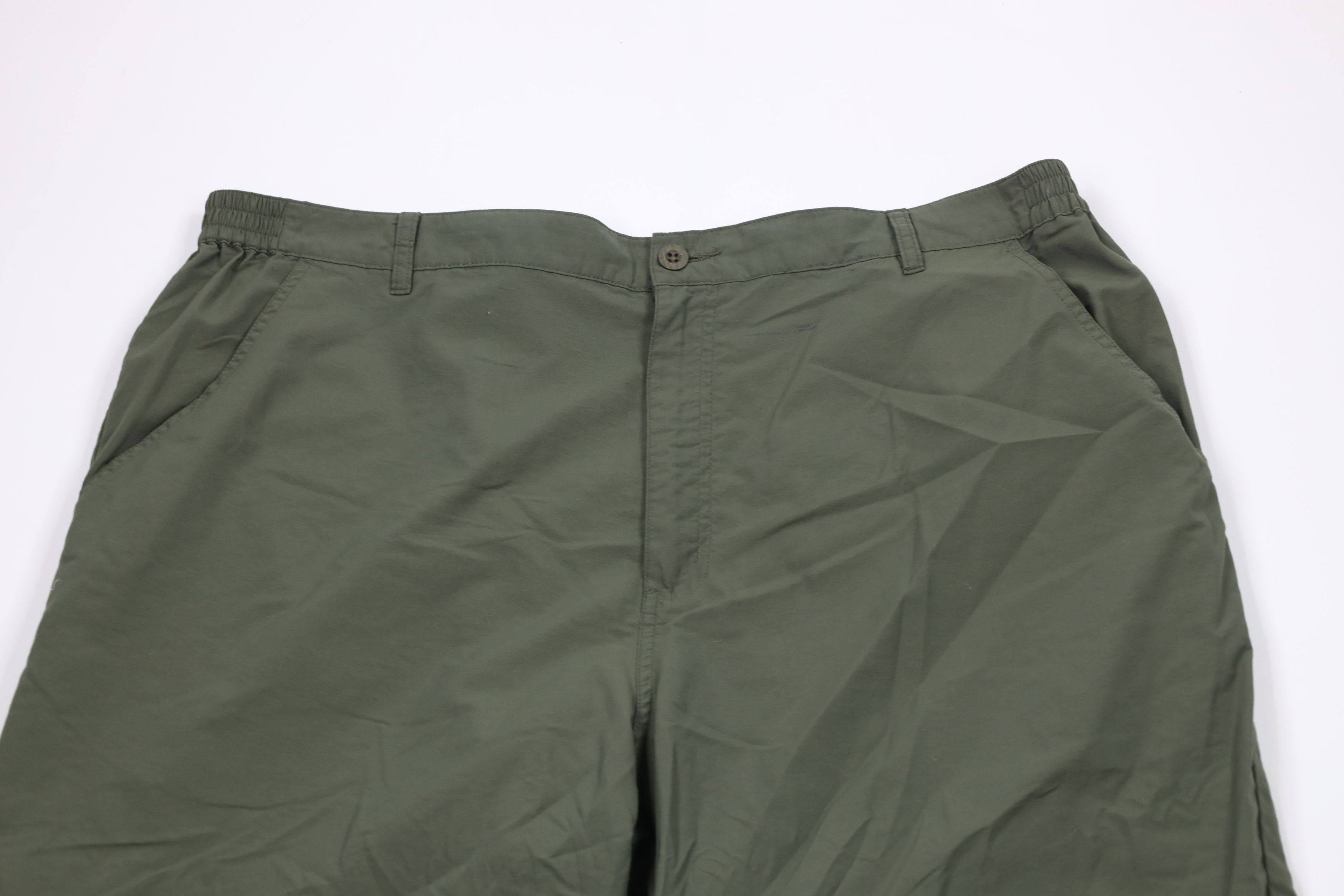 Cabelas × Vintage Vintage Cabelas Wide Leg Convertible Pants Shorts Green Size US 40 / EU 56 - 2 Thumbnail