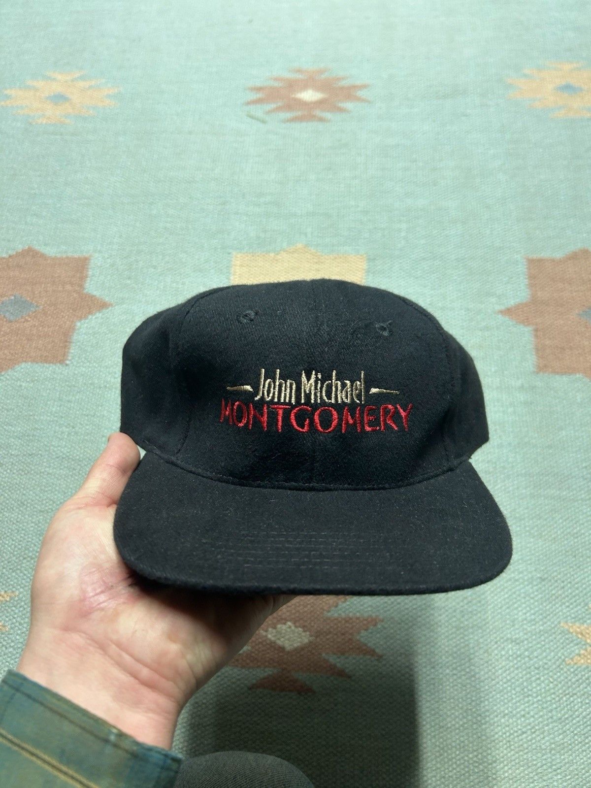 Vintage Vintage Strapback hat John Michael Montgomery country music Size ONE SIZE - 2 Thumbnail