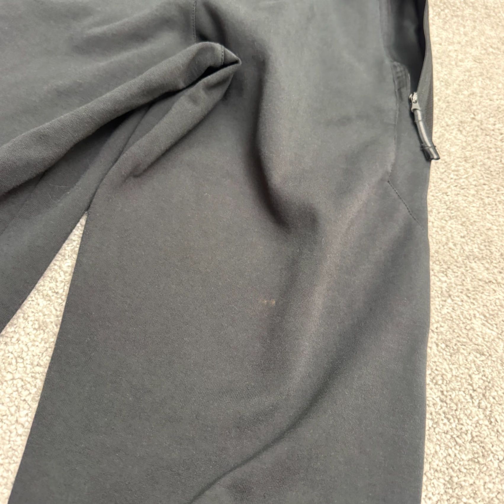Nike Nike Dri-Fit Jogger Sweatpants Mens Small Black SI Logo Zip Pockets Activewear Size US 29 - 6 Thumbnail