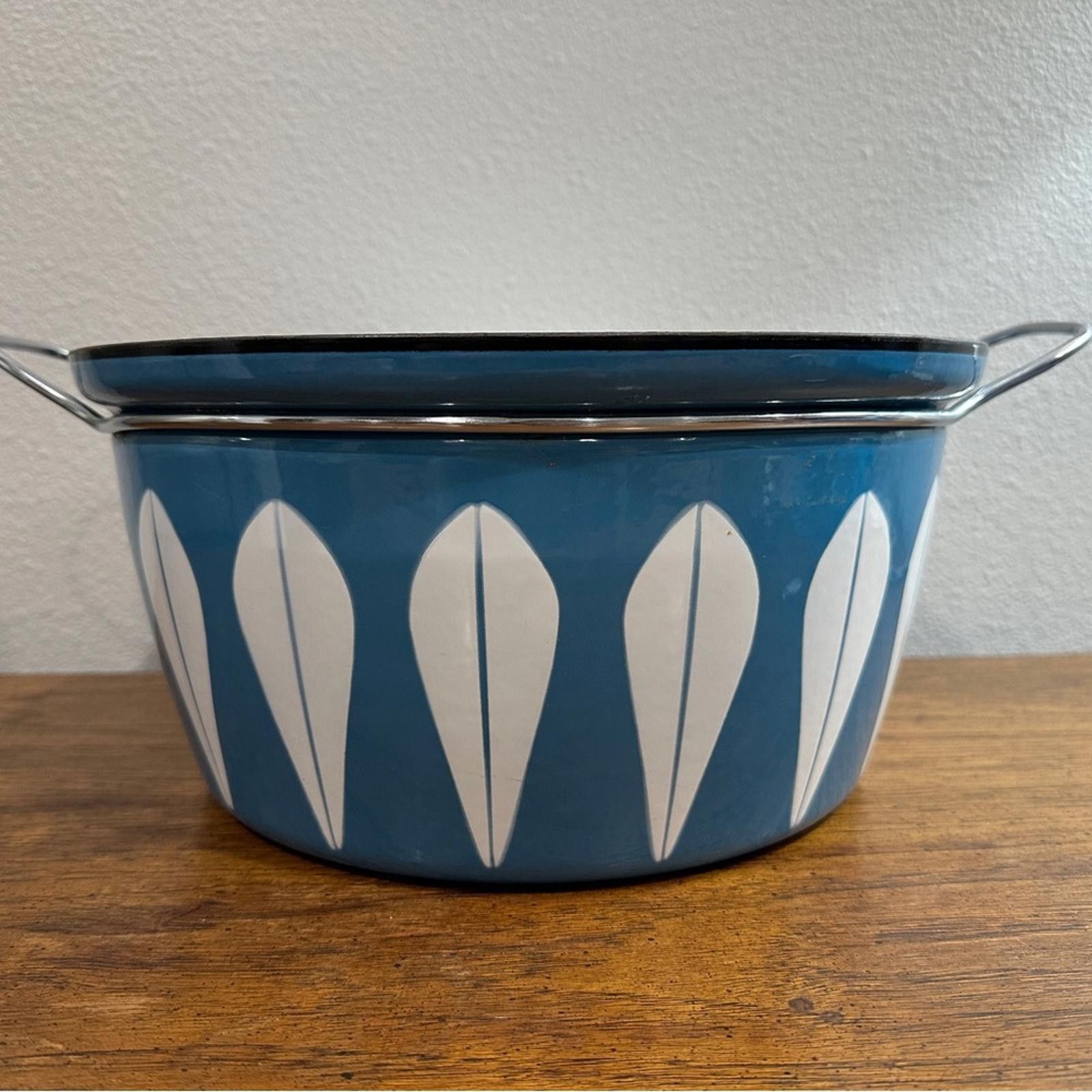 Other Catherine Holm Blue and White Enamel Pot- no lid Size ONE SIZE - 1 Thumbnail