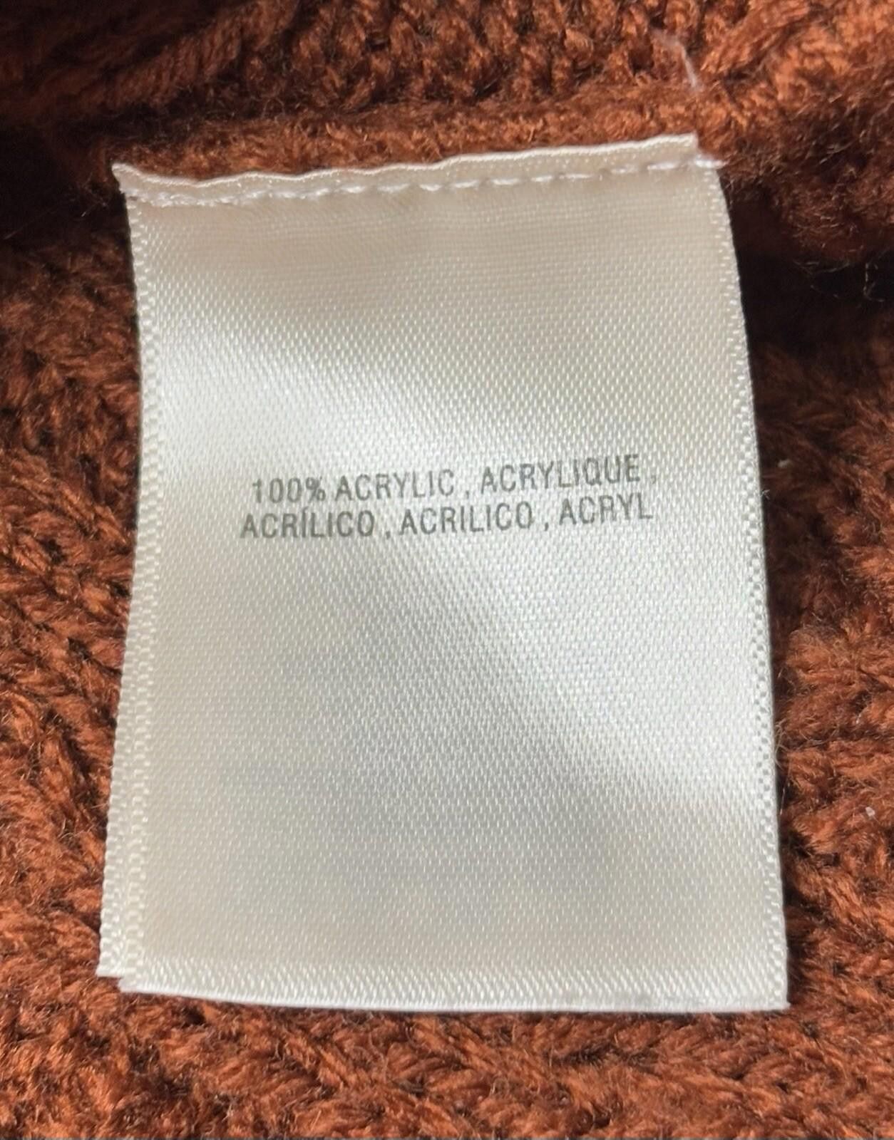 Anthropologie Anthropologie Poncho Sweater Women's M Turtleneck Cable Knit Size M / US 6-8 / IT 42-44 - 10 Thumbnail