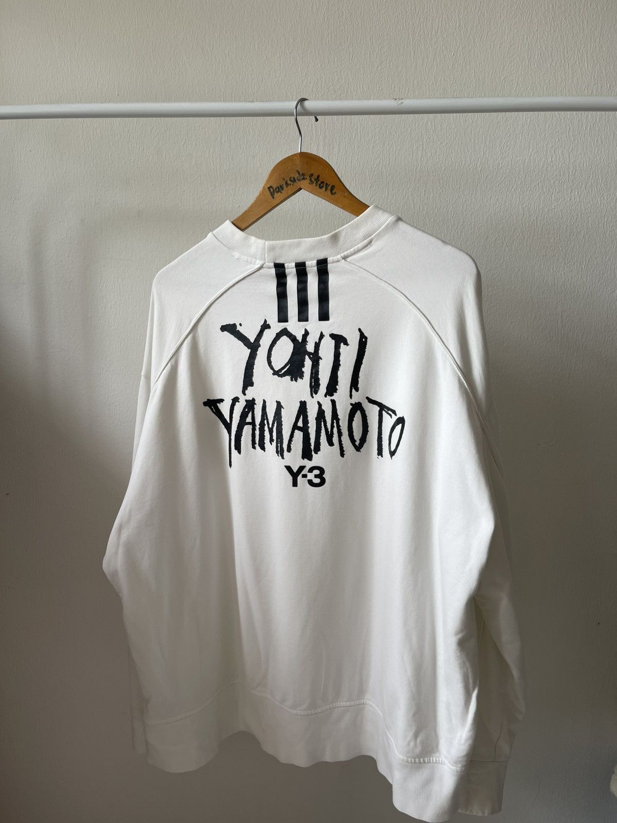 Yohji Yamamoto Yohji Yamamoto Y-3 Signature Sweatshirt Size US L / EU 52-54 / 3 - 2 Thumbnail