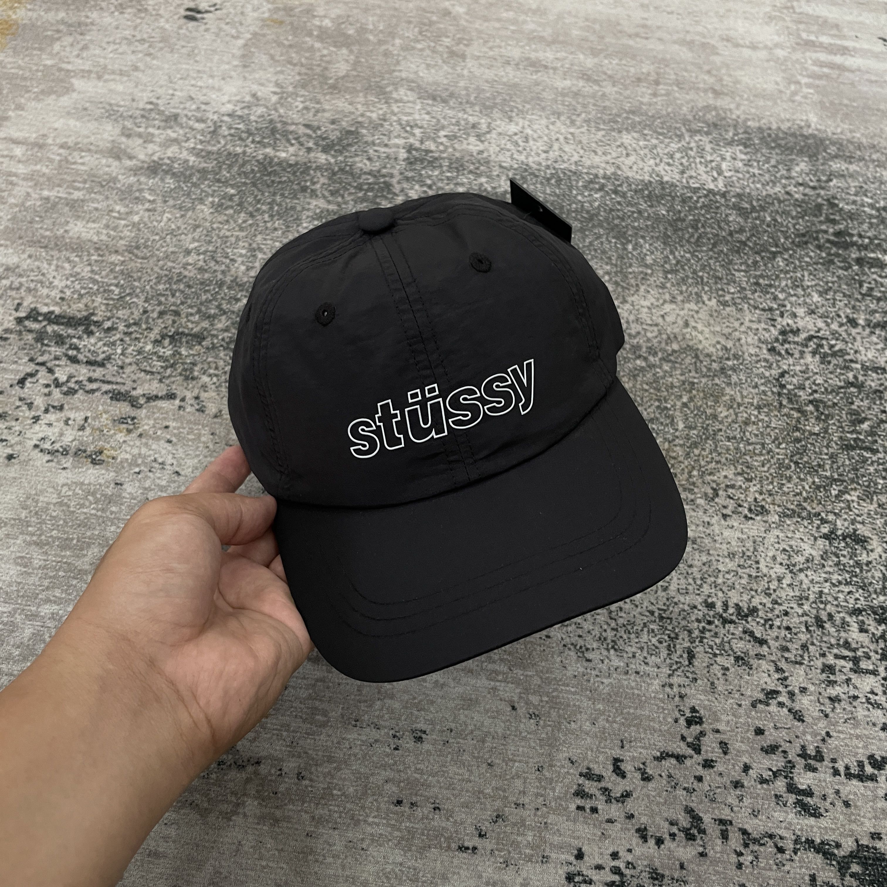 Stussy Stussy Reflective Cap Black Size ONE SIZE - 2 Thumbnail