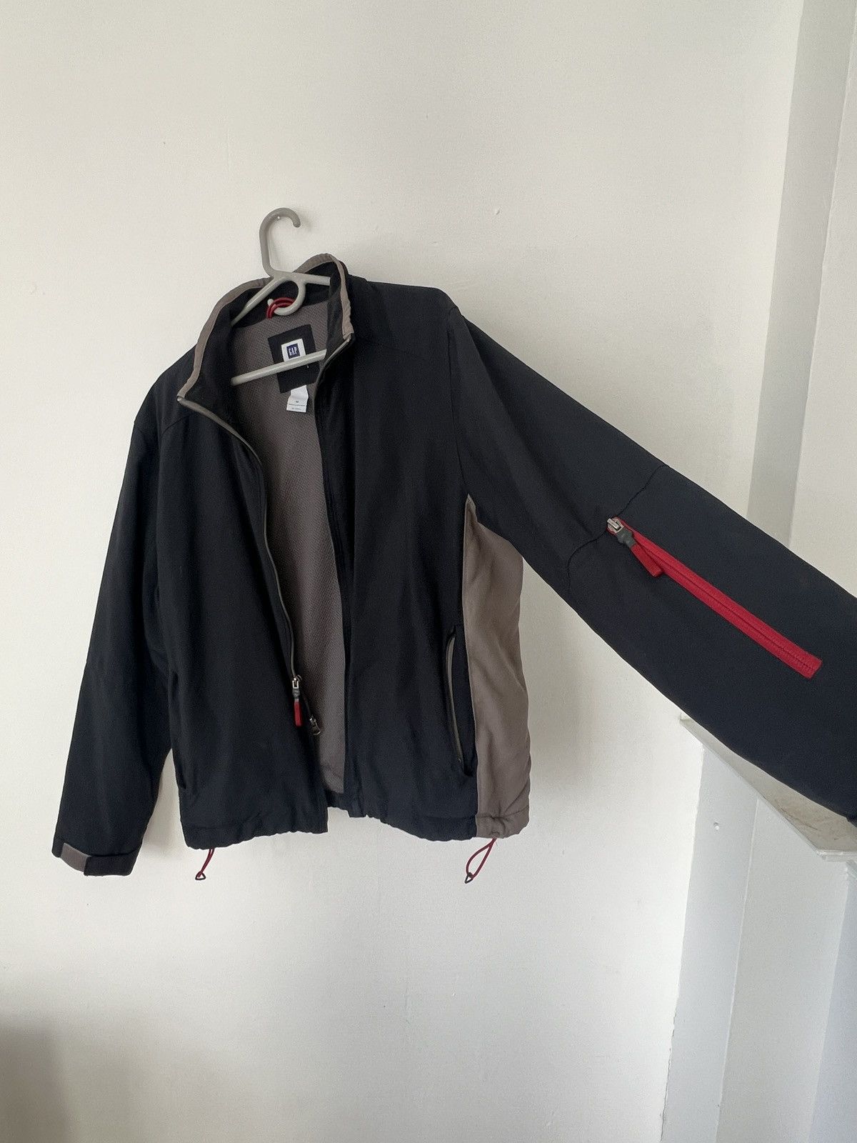 Gap × Prada × Vintage Gap Nylon Bomber Moto Biker Jacker Size US M / EU 48-50 / 2 - 2 Thumbnail