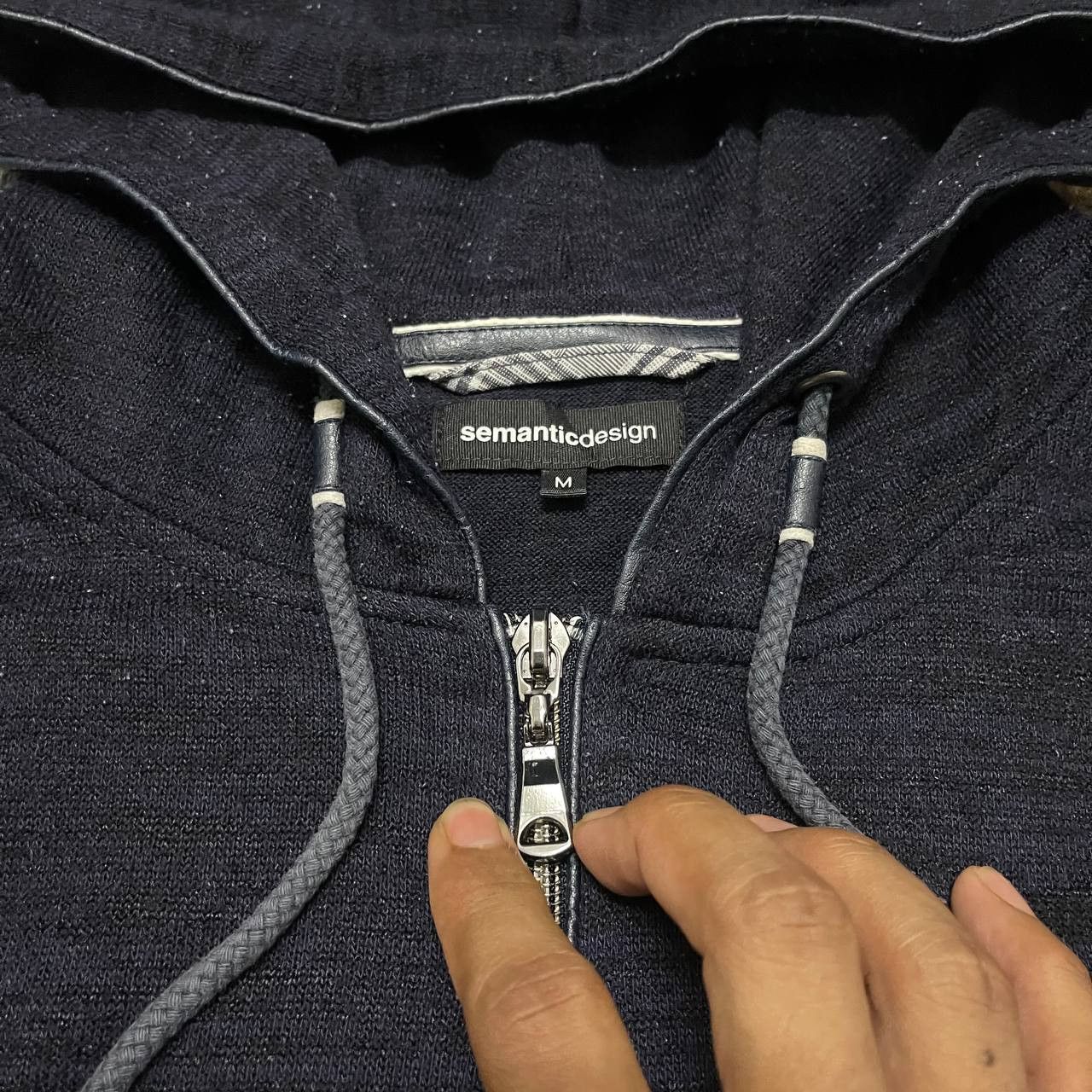 semanticdesign Semantic Deisgn Zipper Hoodie Size US M / EU 48-50 / 2 - 5 Thumbnail