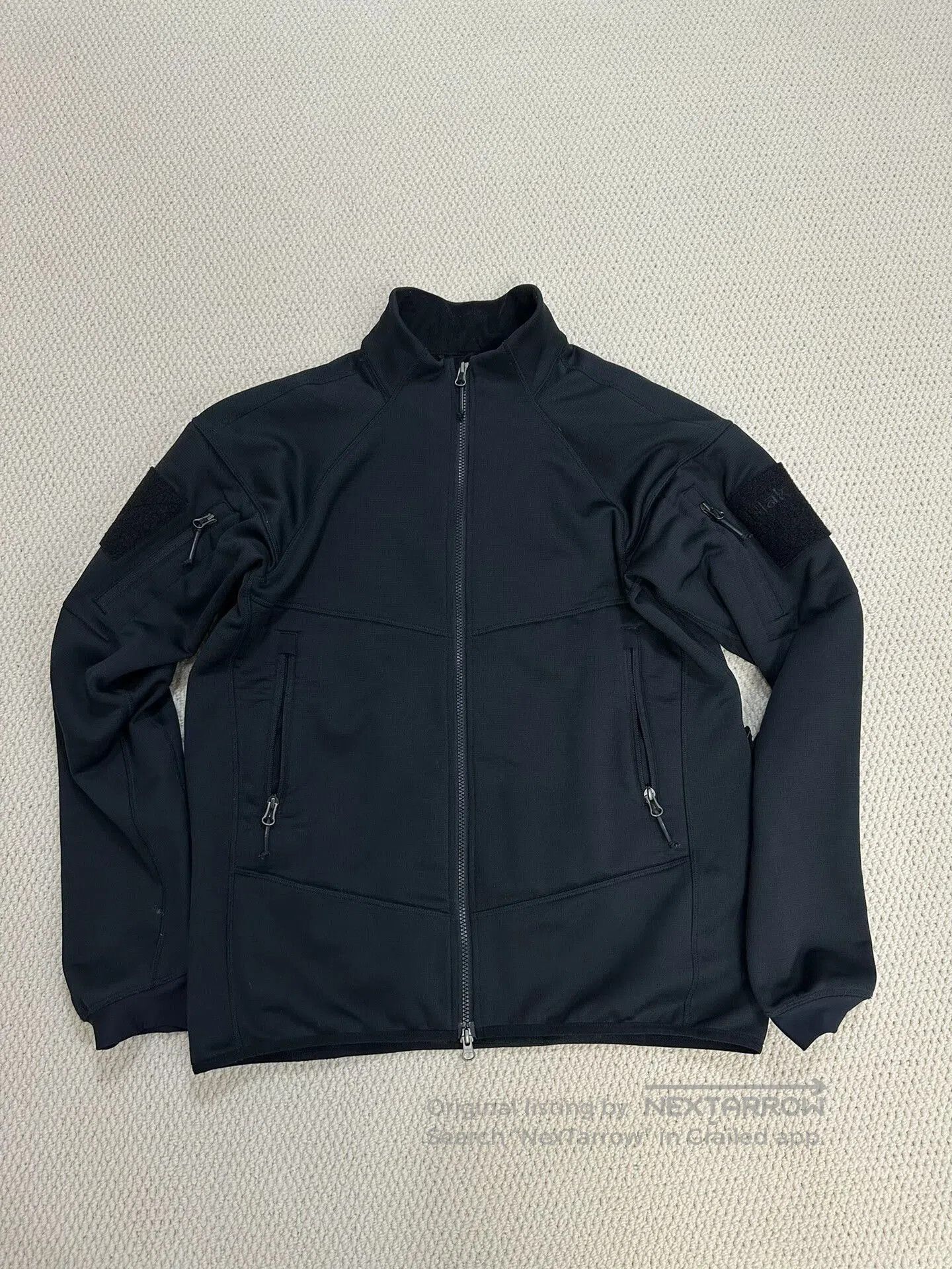 Tilak black tilak fleece zip jacket for men. Size US XL / EU 56 / 4 - 1 Thumbnail