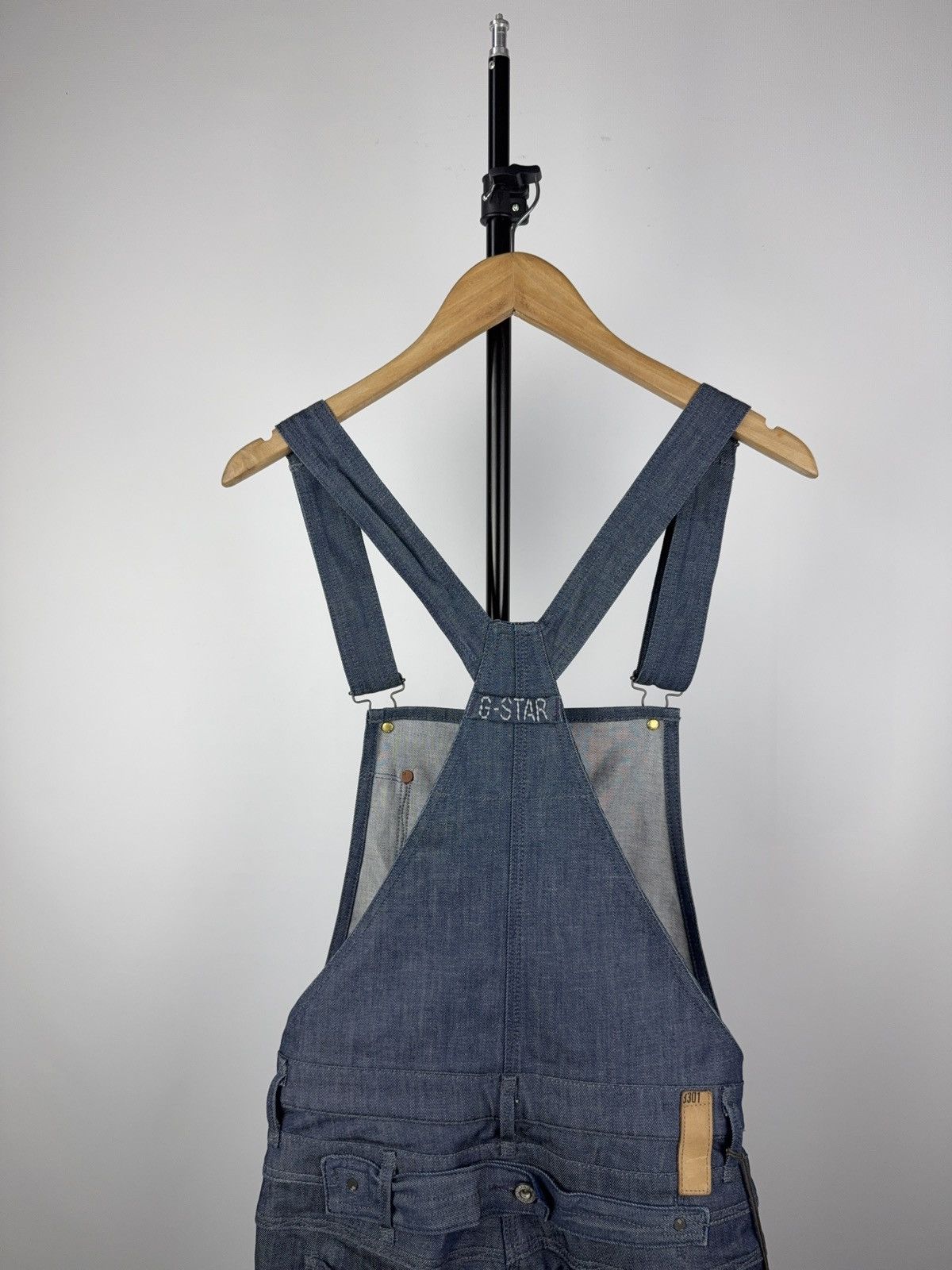 G-Star × Japanese Brand NWT G-Star RAW Denim Overalls Jumpsuit Flared Legs Size S Size 27" / US 4 / IT 40 - 10 Thumbnail