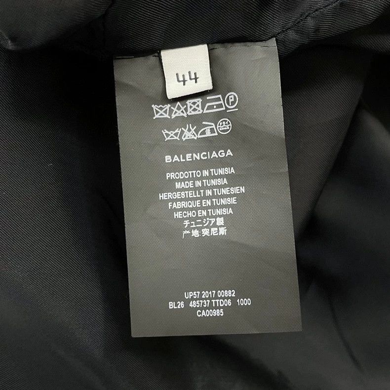 Balenciaga Balenciaga Black coat Size US S / EU 44-46 / 1 - 5 Thumbnail