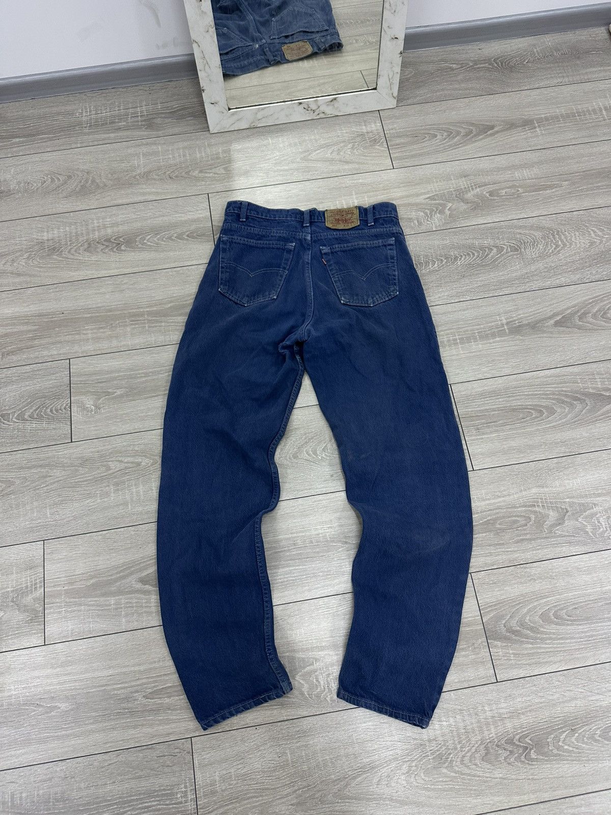 Levi's Levis 550 34x34 Made in USA 80s Jeans Vintage Wash Blue Size US 34 / EU 50 - 1 Thumbnail