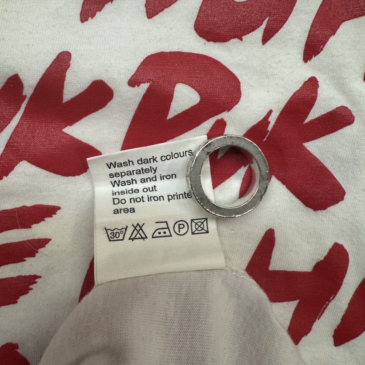 Walter Van Beirendonck W&LT "Life Is High" White Tee Size ONE SIZE - 6 Thumbnail