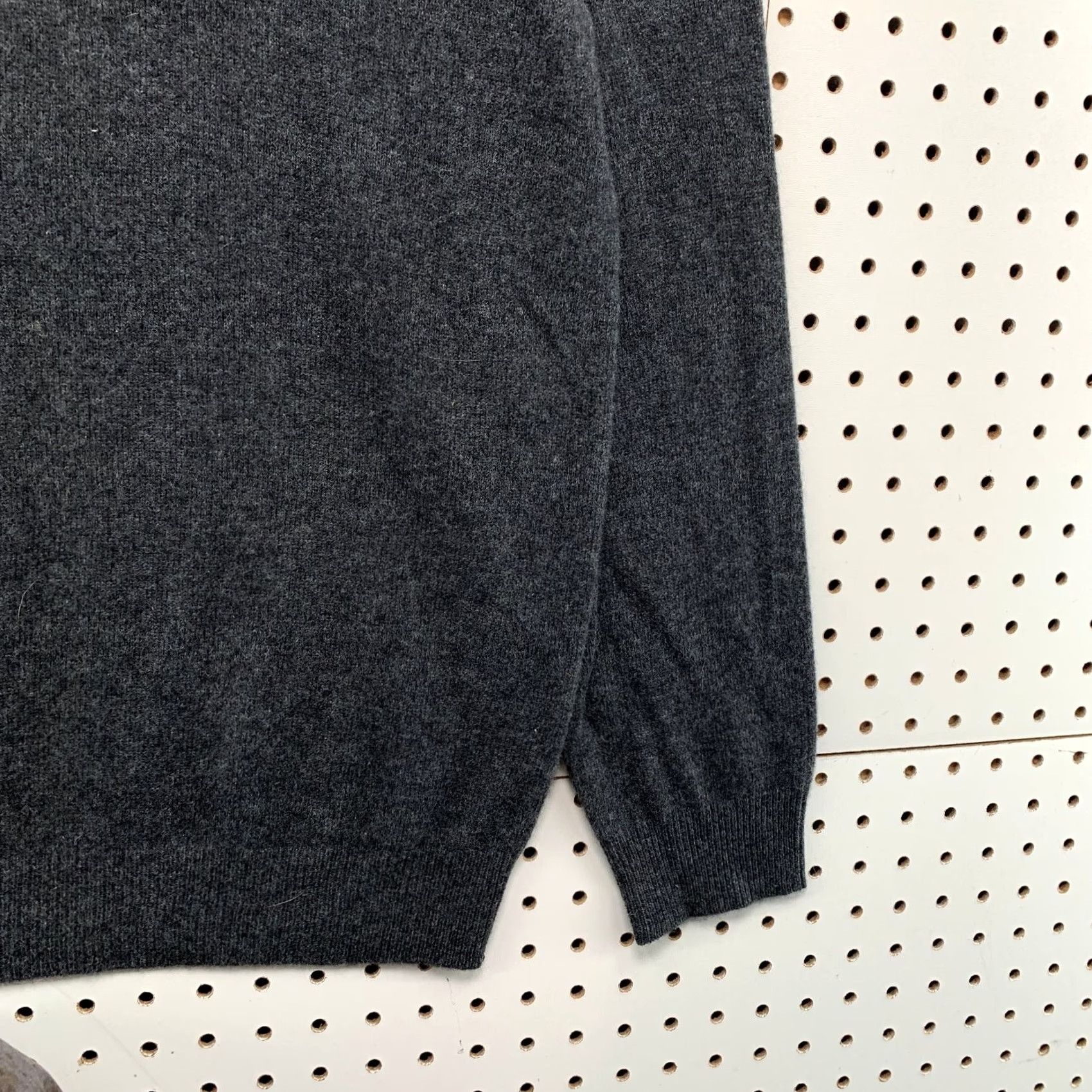 Vintage Club Room 100% Cashmere Sweater Mens L Gray Casual Preppy Business Soft Shirt Size US L / EU 52-54 / 3 - 5 Thumbnail
