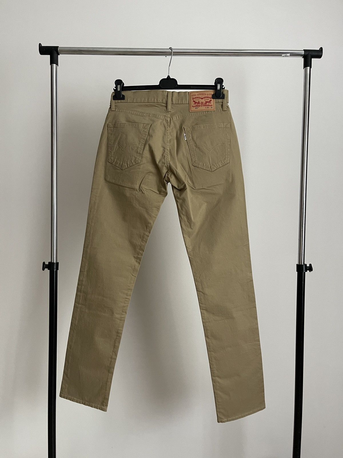 Levi's Levi's 511 Slim Fit Canvas Chino Pants Jeans Sand W30 beige Size US 30 / EU 46 - 4 Thumbnail
