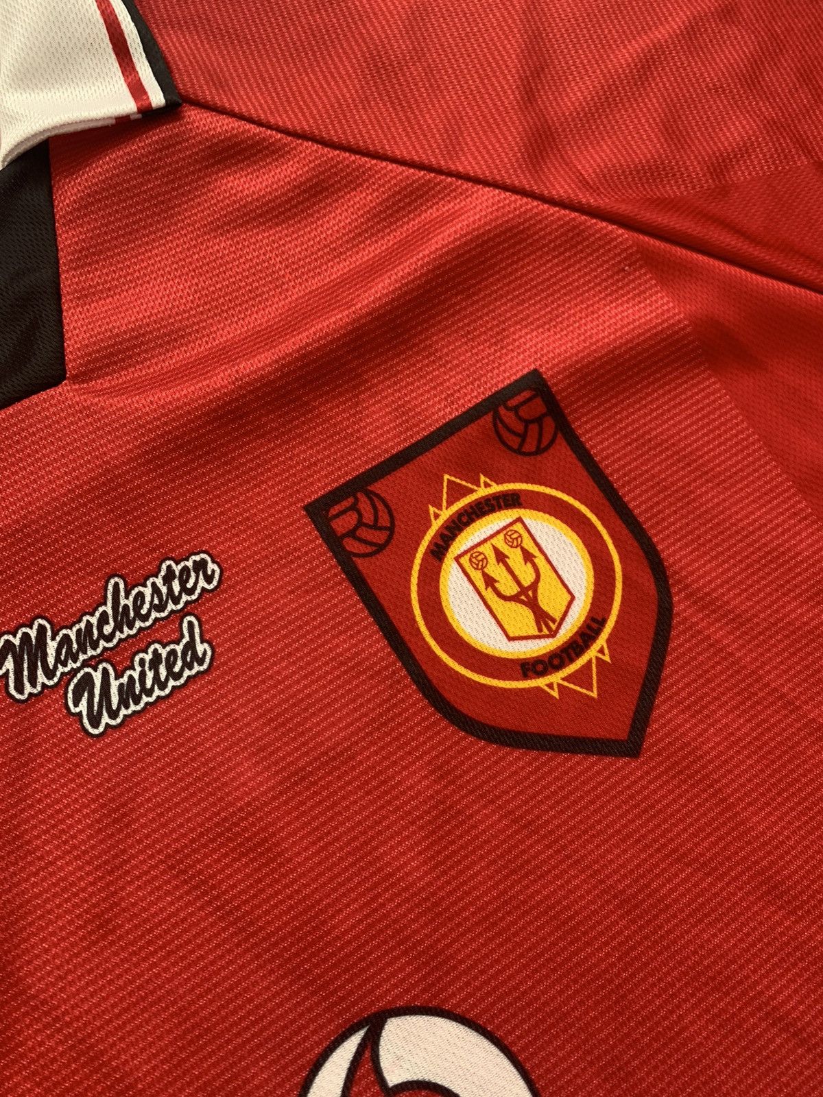 Vintage Vintage Manchester United Beckham Replica Blokecore Jersey Size US XL / EU 56 / 4 - 3 Thumbnail