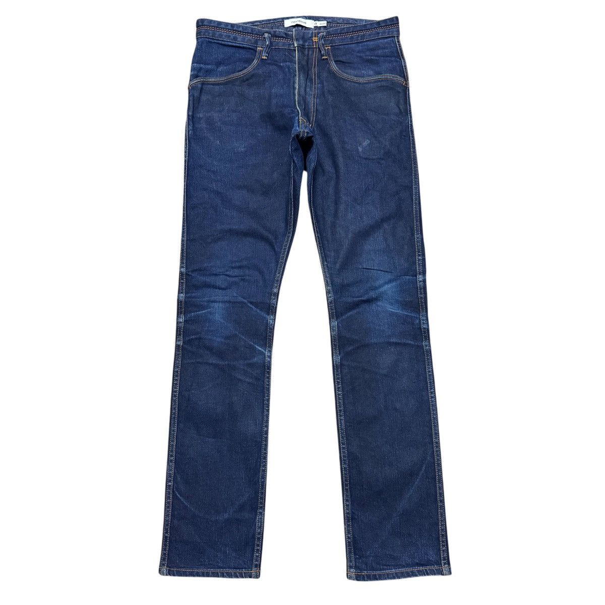 Number (N)ine Nonnative Honeycomb Distressed Denim Skinny Jeans Size US 30 / EU 46 - 2 Thumbnail