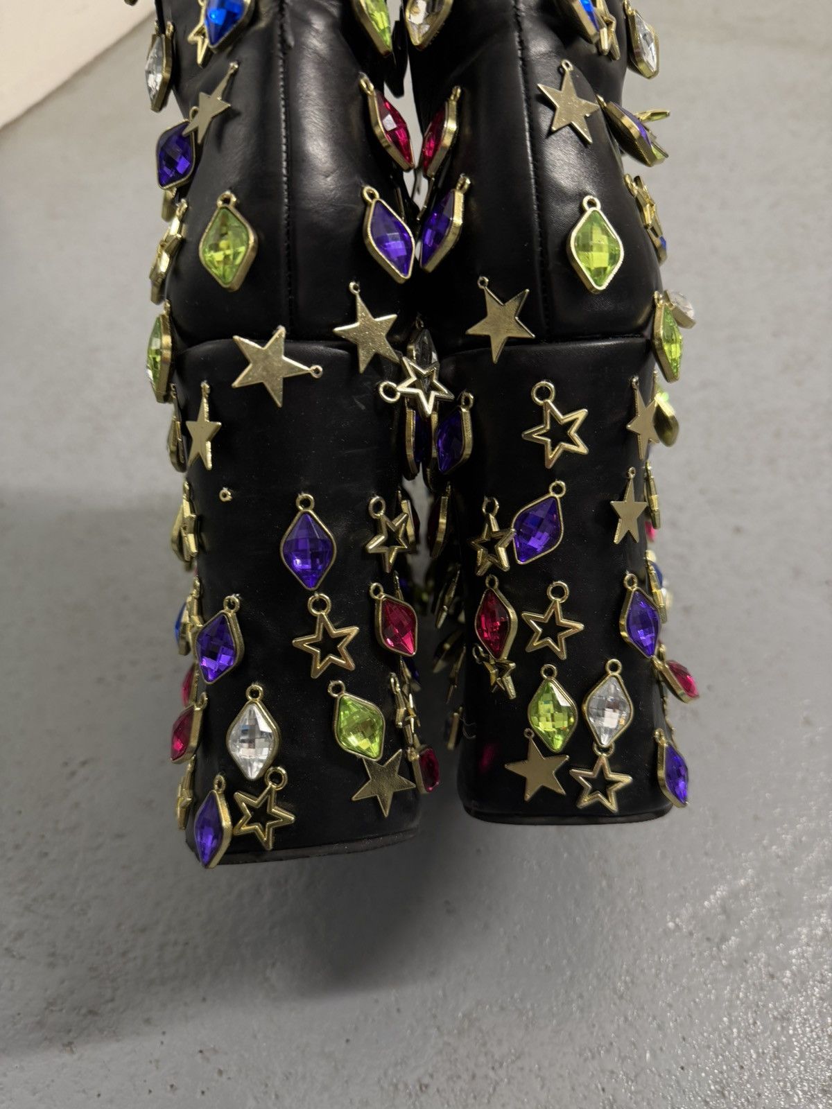 Dolls Kill Club Exx Doll Kills Drops Of Jupiter Platform Alt Rave Boots Size US 10 / IT 40 - 9 Thumbnail