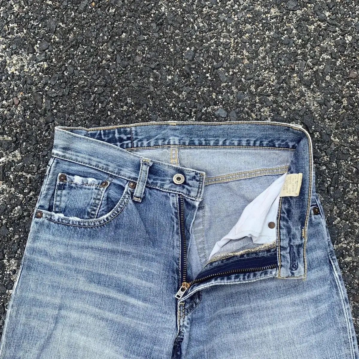 Levi's Levi’s Distressed Denim Levis 502 Jeans Ripped Pants Size US 28 / EU 44 - 8 Thumbnail