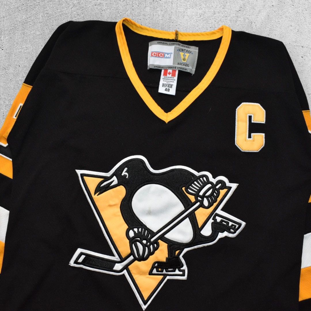 Ccm Vintage Pittsburgh Penguins Sidney Crosby NHL CCM Jersey (M) Size US M / EU 48-50 / 2 - 4 Thumbnail