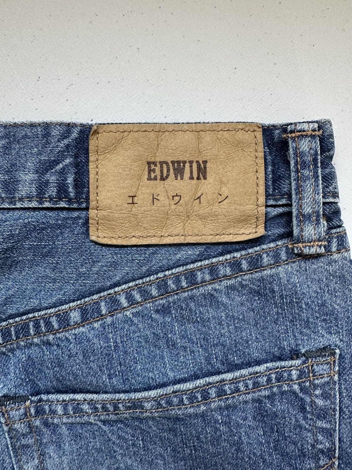 Edwin Edwin Salvedge Slim Tapered Denim Jeans Size US 29 - 5 Thumbnail