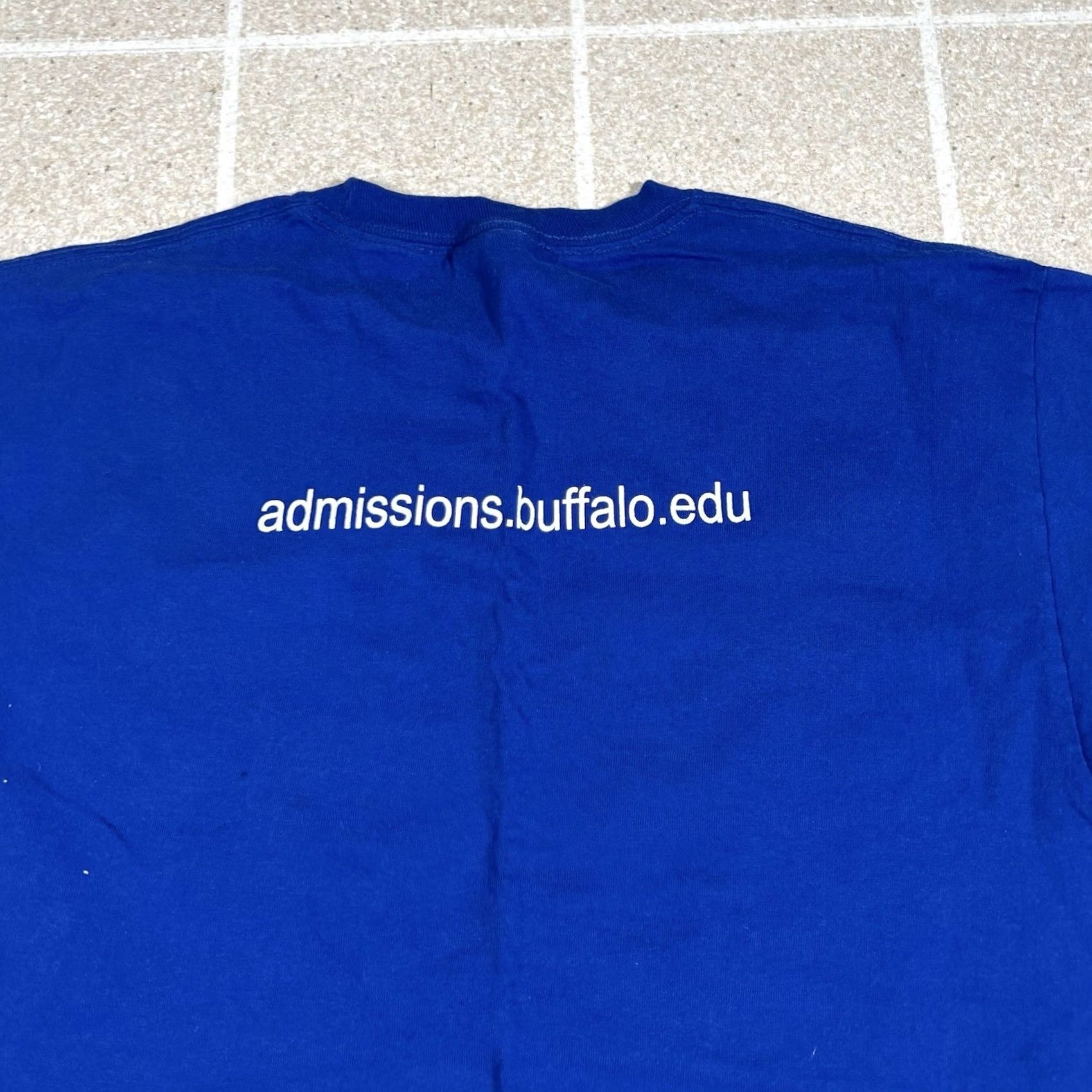 Vintage UB University Tshirt L Blue Men Regular Size Large Shirts Size US L / EU 52-54 / 3 - 4 Thumbnail