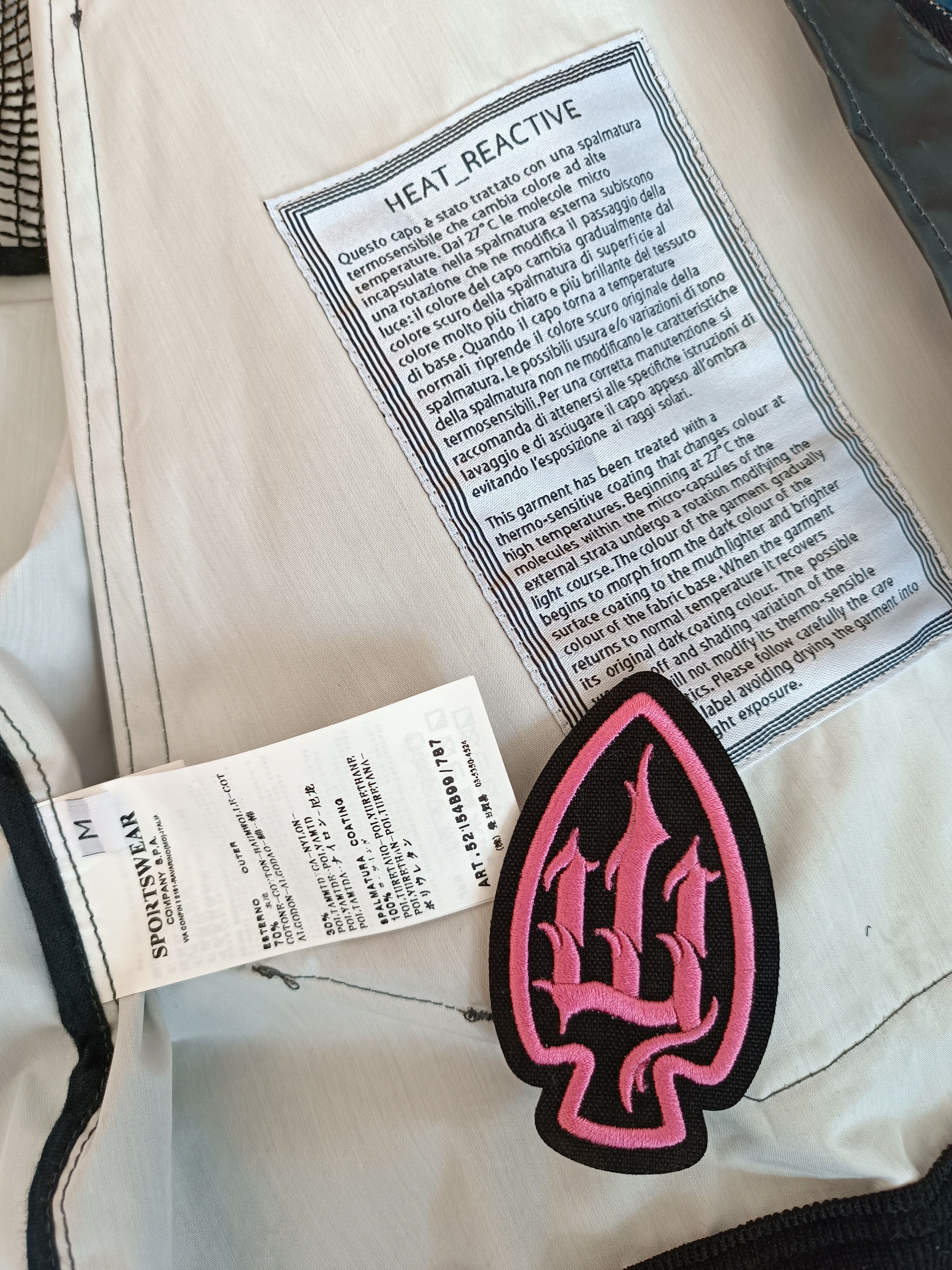 Massimo Osti Stone Island Brown Heat Reactive 2010 Jacket M size Size US M / EU 48-50 / 2 - 7 Thumbnail