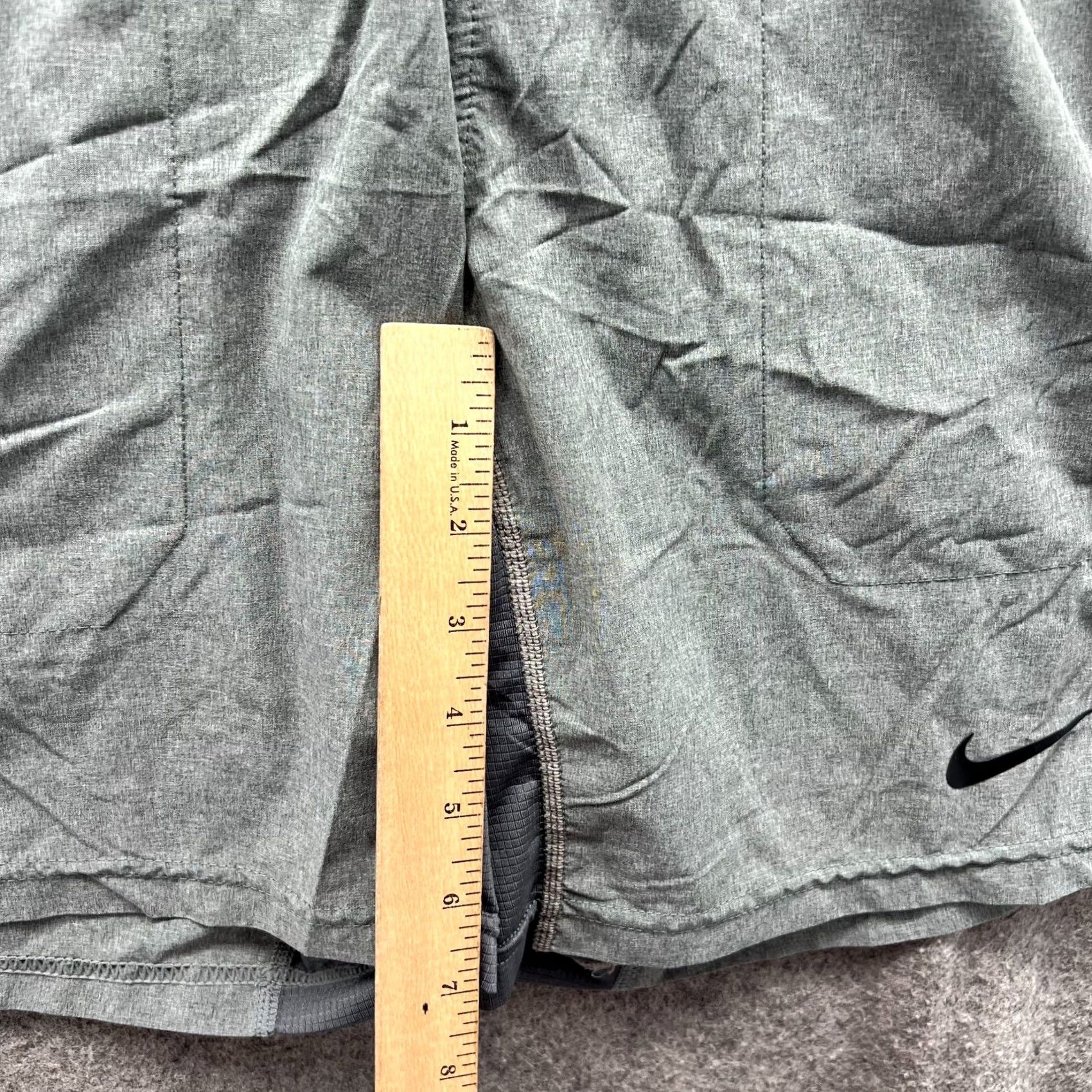 Nike Nike Shorts Mens Small Gray Dri Fit Yoga Flex Training Lined Running Size US 29 - 6 Thumbnail