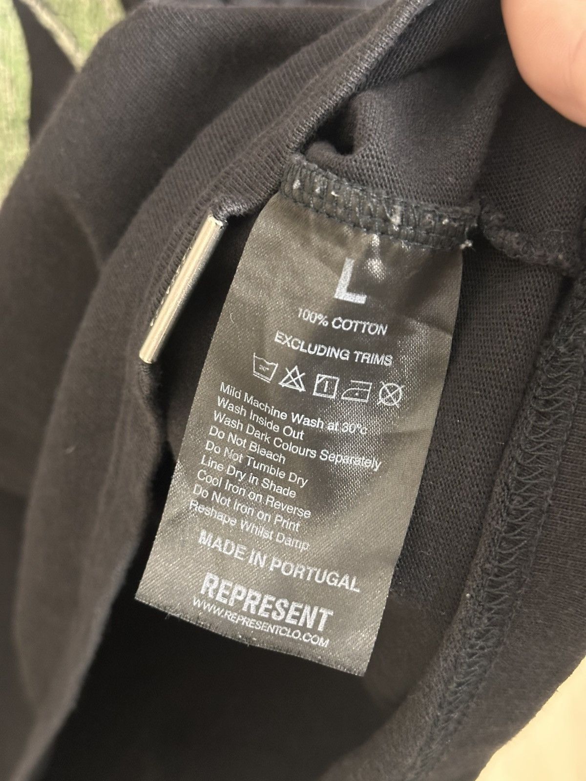 Represent Clo. 🔥 Represent Double Distilled Faded Cracked Art Logo T Shirt Size US L / EU 52-54 / 3 - 7 Thumbnail