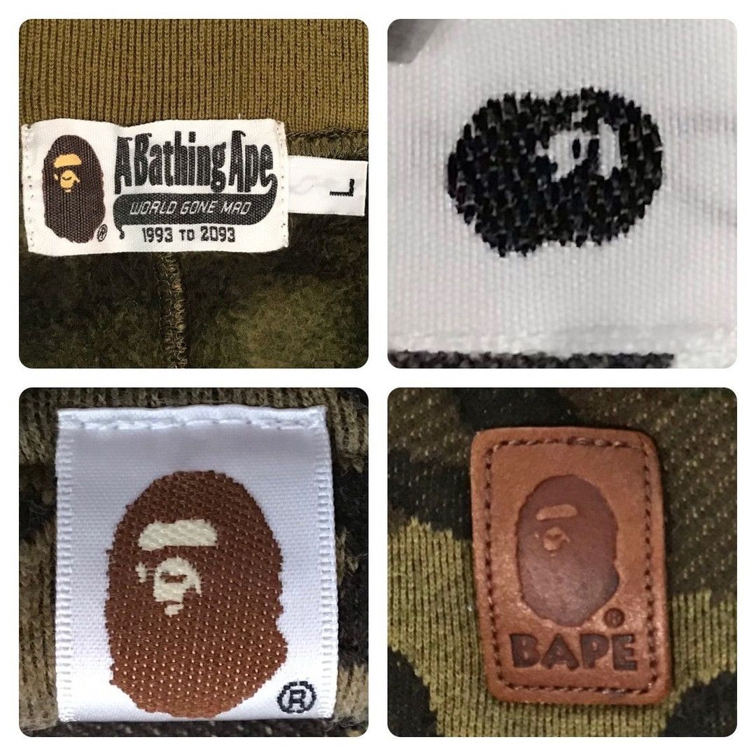 Bape BAPE Jacquard camo sweat pants 1st camo green APE ★size L Size US 34 / EU 50 - 8 Thumbnail