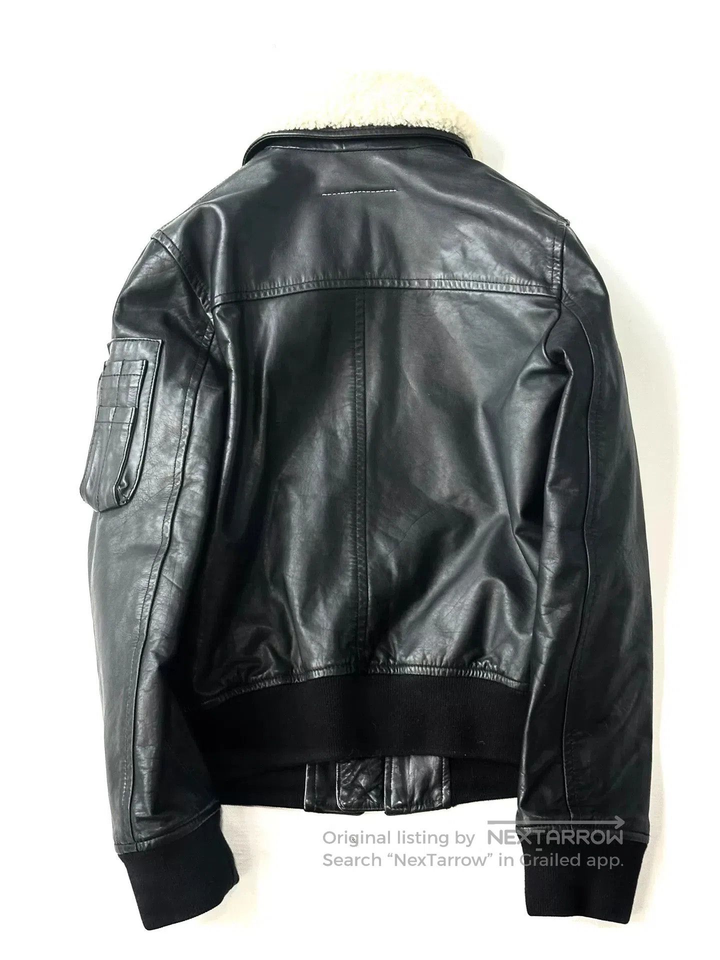Maison Margiela Maison Margiela Leather Runway Jacket. Size US M / EU 48-50 / 2 - 2 Thumbnail