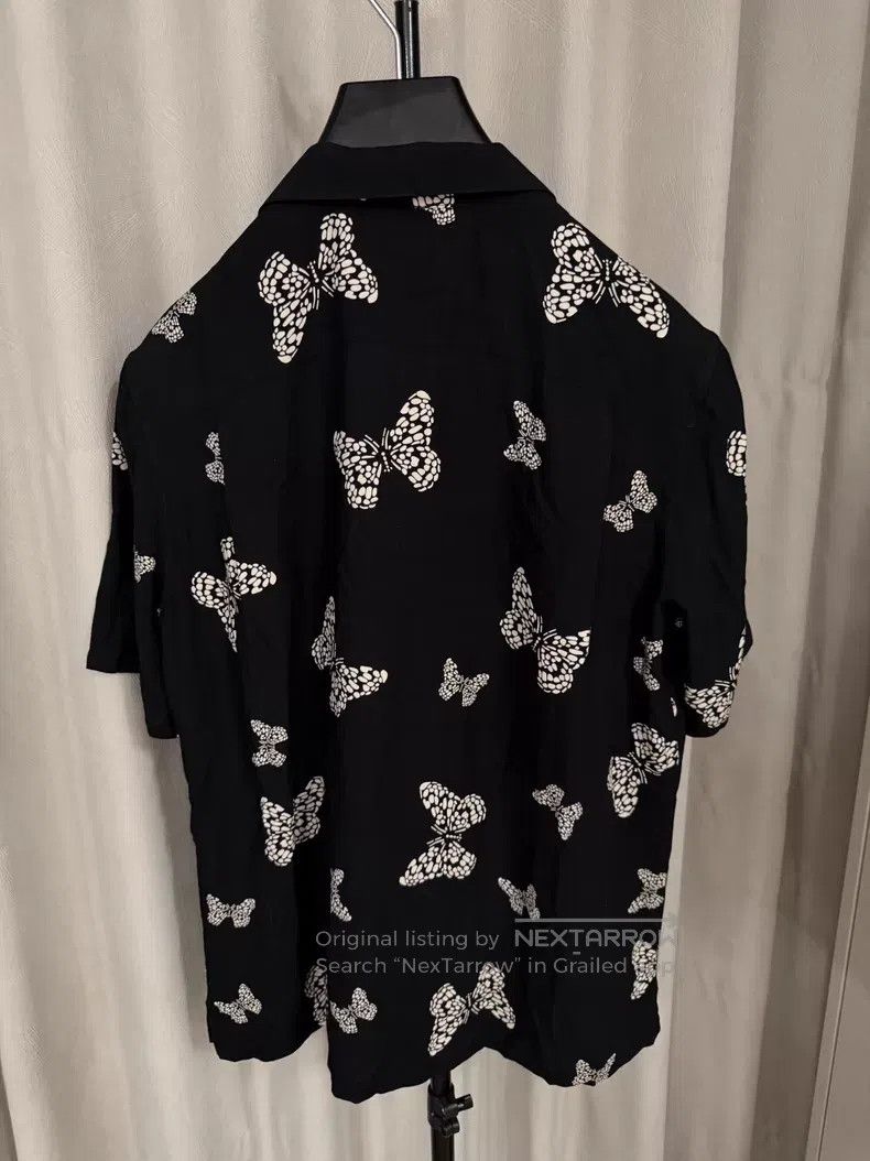 Celine Celine Size 37 Butterfly Printed Short Sleeve Shirt i Size US M / EU 48-50 / 2 - 3 Thumbnail