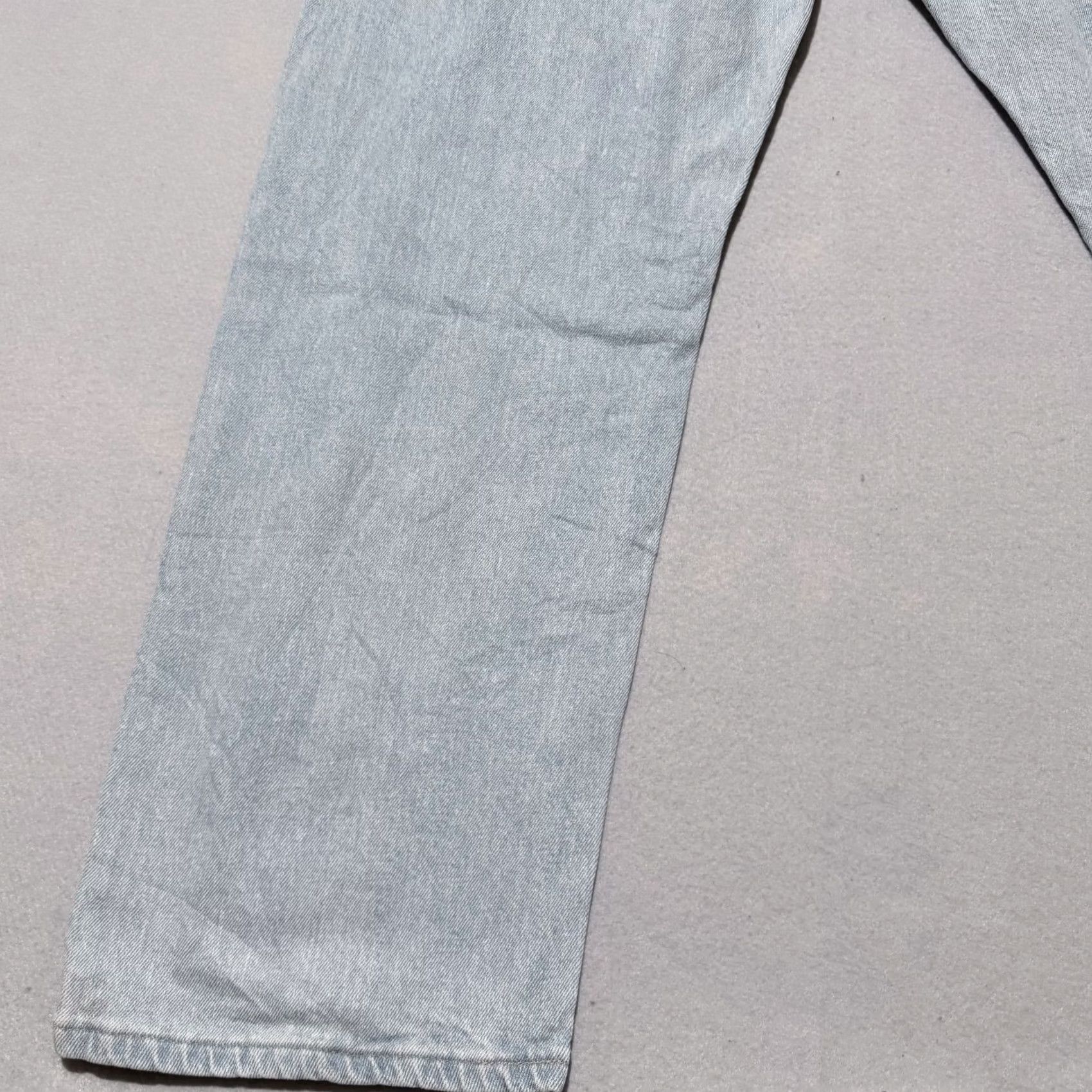 Wrangler Wrangler Jeans Mens Light Wash Denim Stretch Pocket Relaxed Fit Straight - 40x32 Blue Mens Size US 40 / EU 56 - 7 Thumbnail