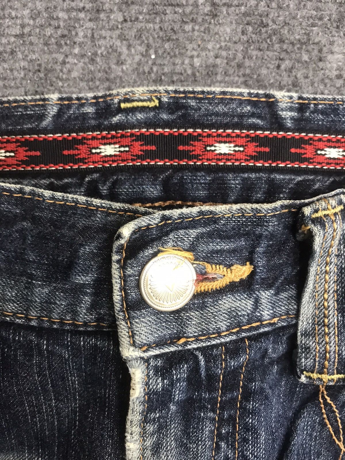 Edwin Edwin XV Distressed Jeans Size US 34 / EU 50 - 12 Thumbnail