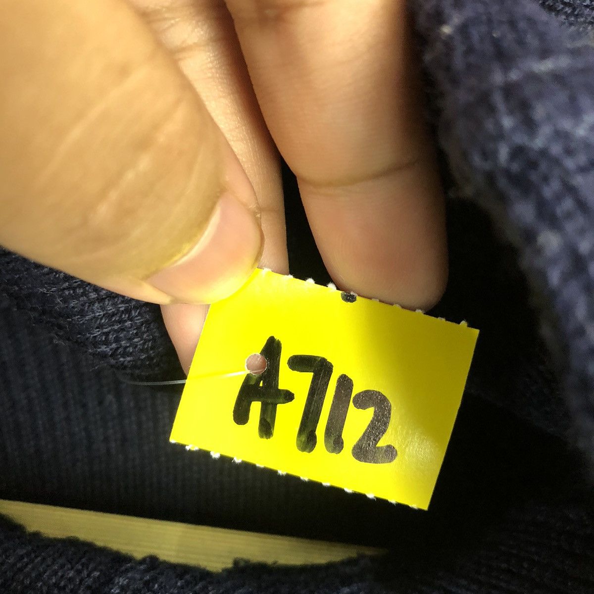 Vintage Leminor Pour Opaque France Dark Blue sweatshirt Hoodie #A712 Size US M / EU 48-50 / 2 - 11 Thumbnail