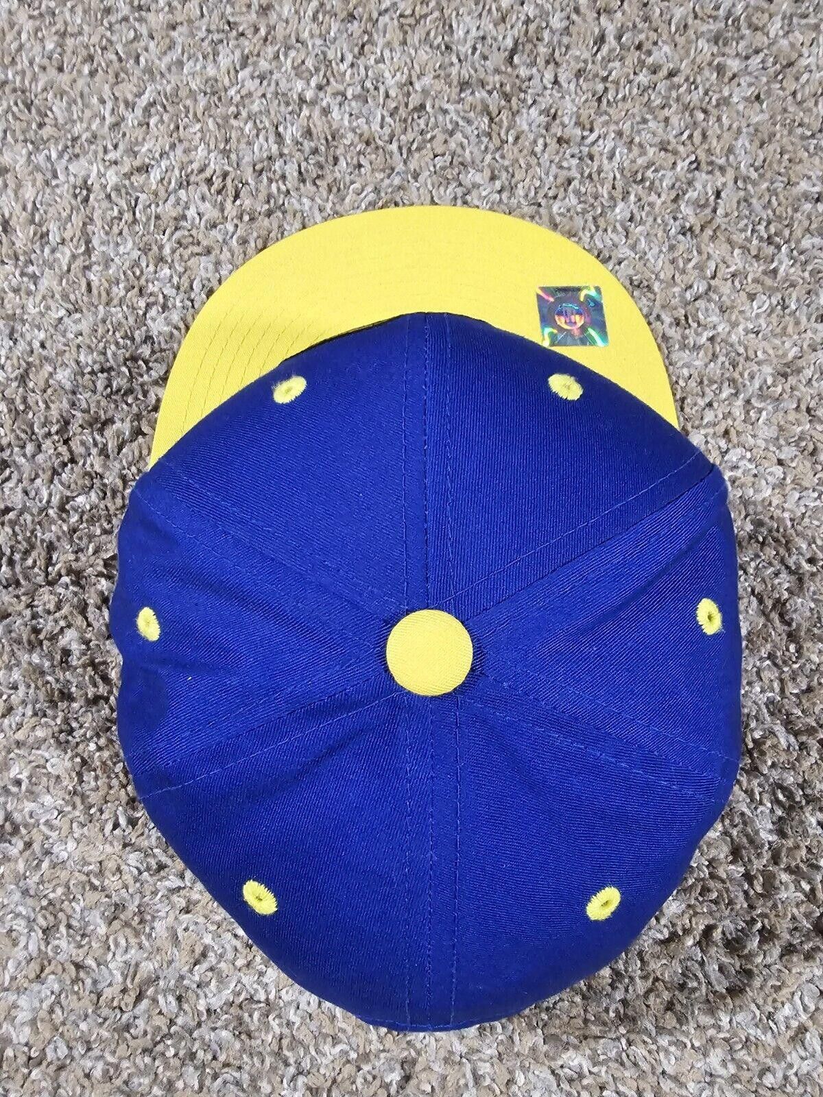 Designer University Delaware Mascot Twill Hat Blue Eclipse Snapback Size ONE SIZE - 5 Thumbnail