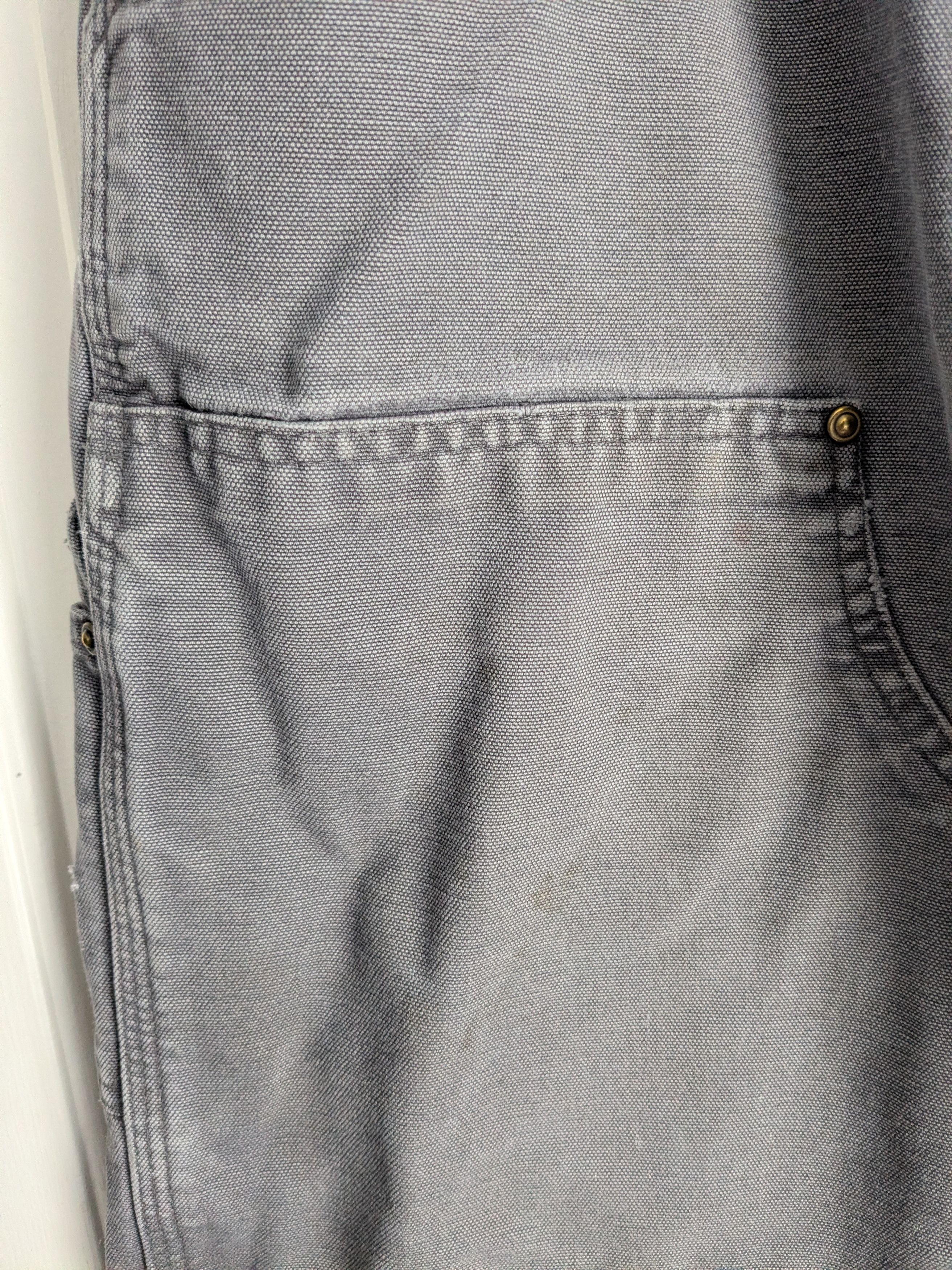 Carhartt Original dungaree fit canvas double knees Size US 36 / EU 52 - 4 Thumbnail