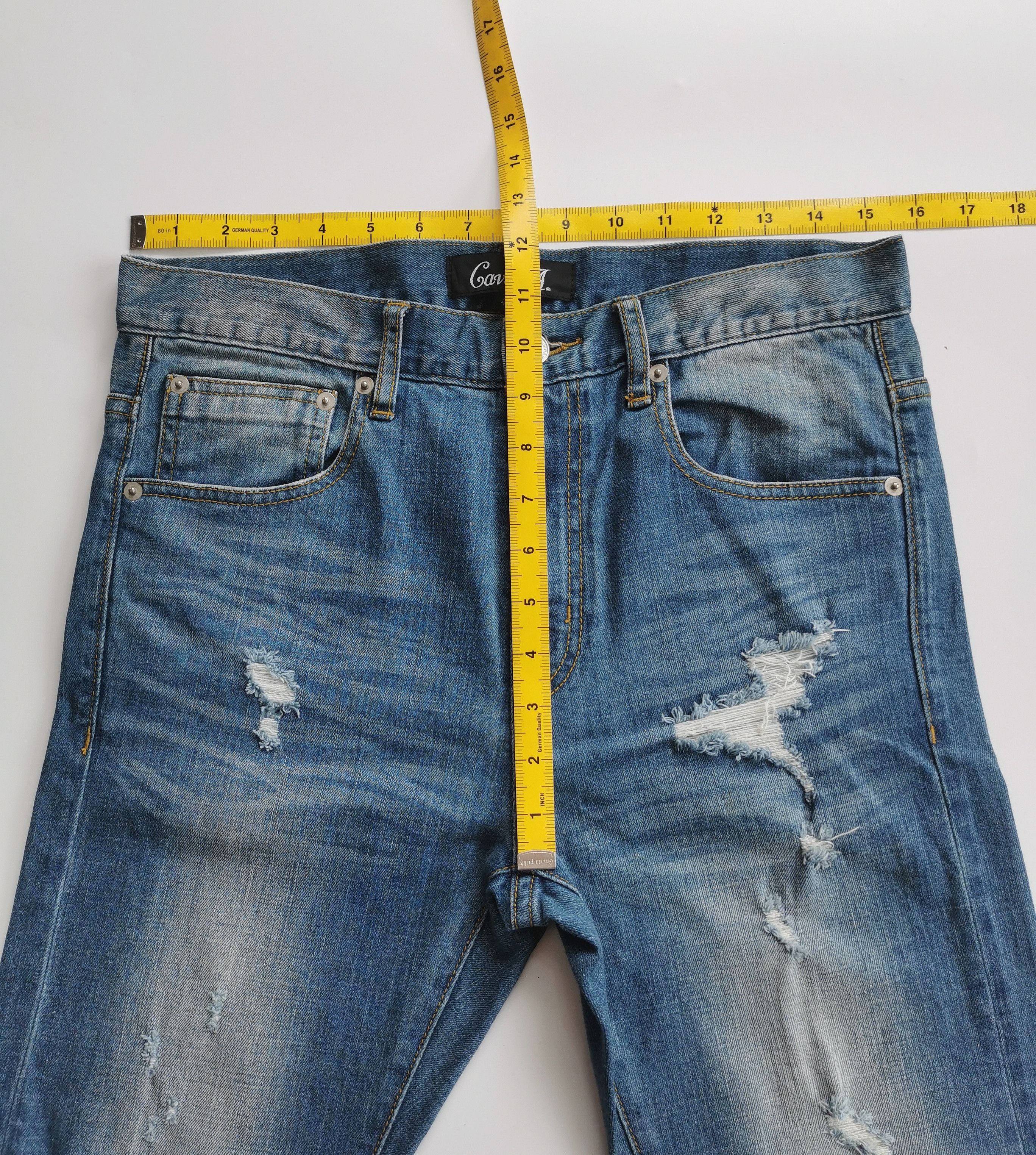 Tornado Mart CavariA Distressed Jeans 💕 Faded Wash Size US 31 - 3 Thumbnail