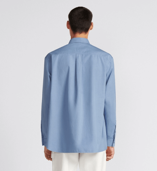 Dior o1w1db10525 413C50 Shirt in Blue Size US M / EU 48-50 / 2 - 6 Thumbnail