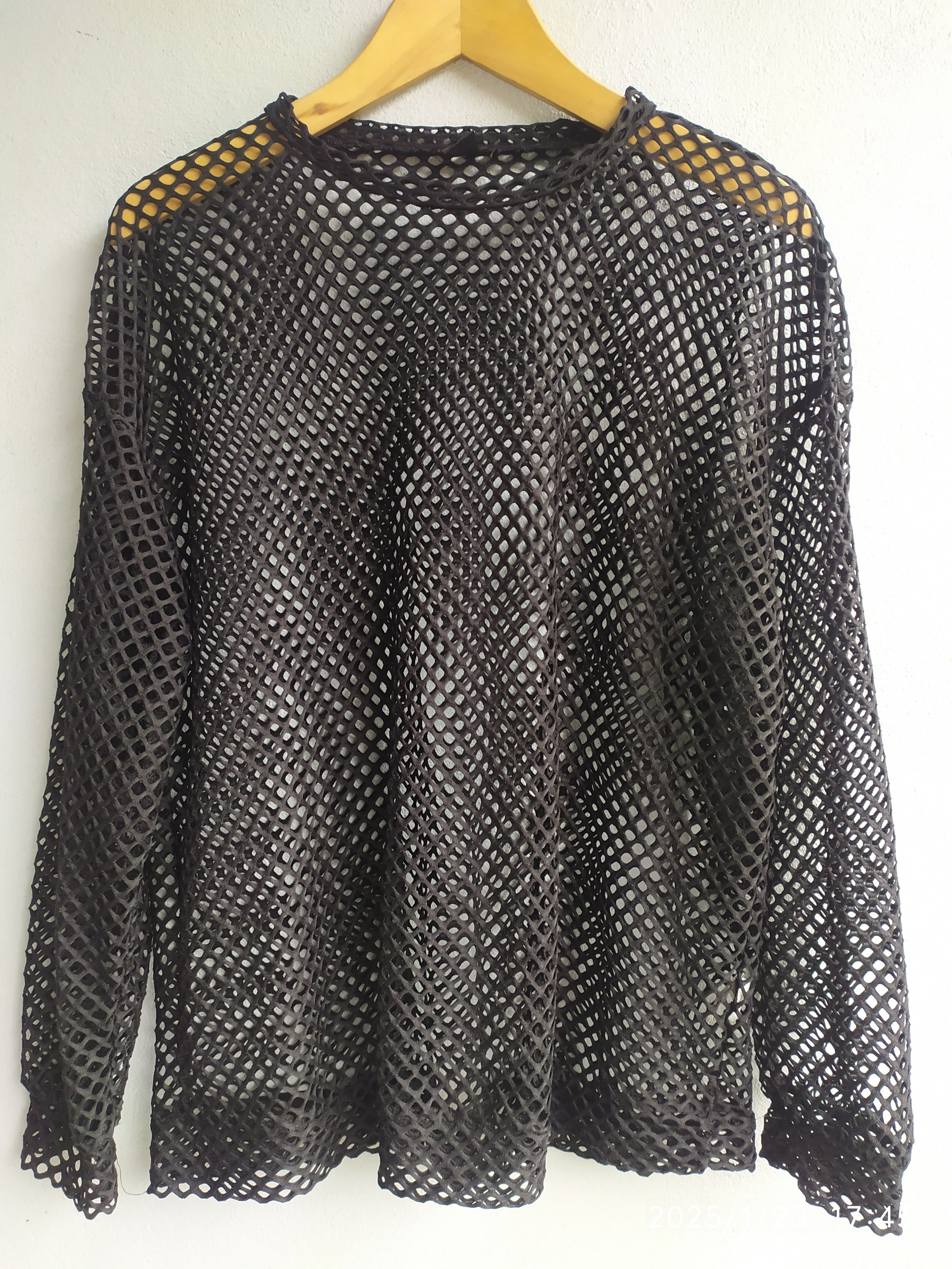 If Six Was Nine × Japanese Brand × Le Grande Bleu (L.G.B.) Japanese Dazy Mesh long sleeve if6was9 lgb Size US XL / EU 56 / 4 - 2 Thumbnail
