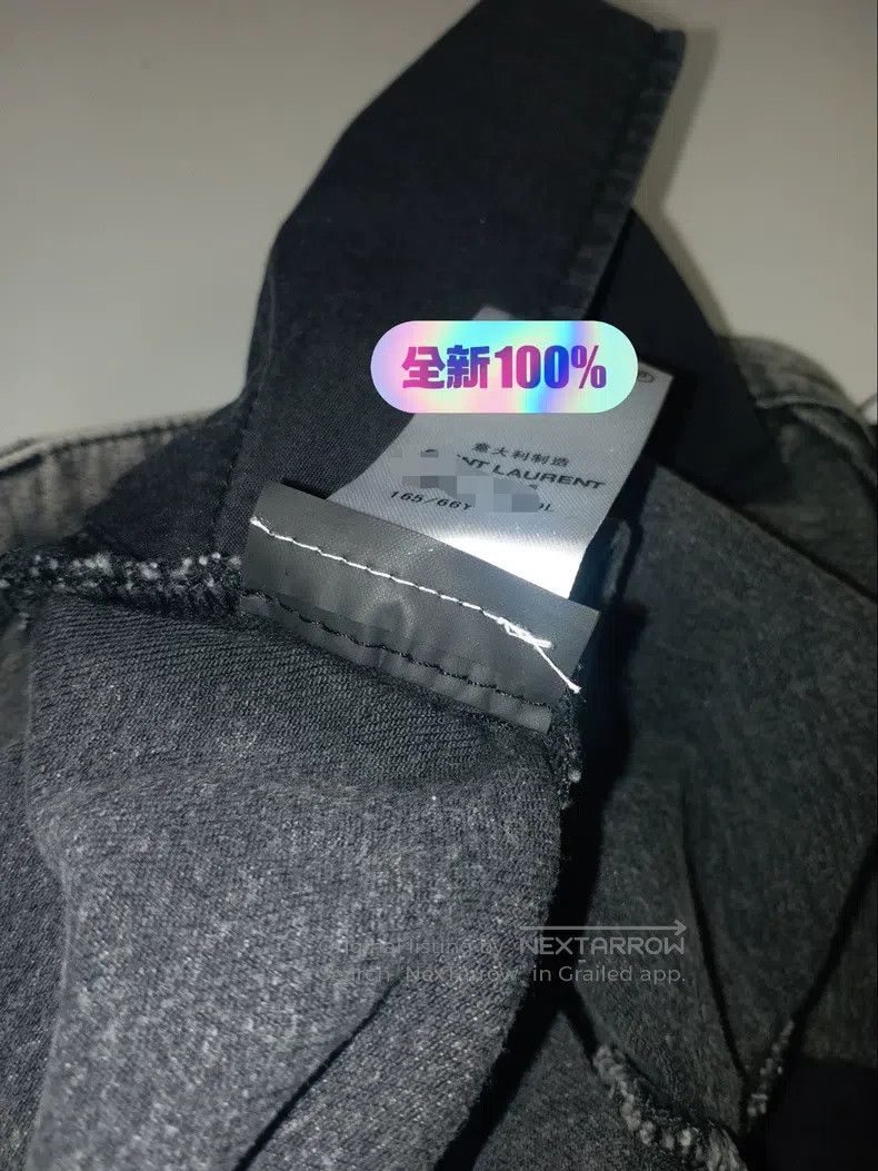 Saint Laurent Paris Saint Laurent Paris Basic Denim Jeans Smoke Gray Women's P Size US 28 / EU 44 - 8 Thumbnail