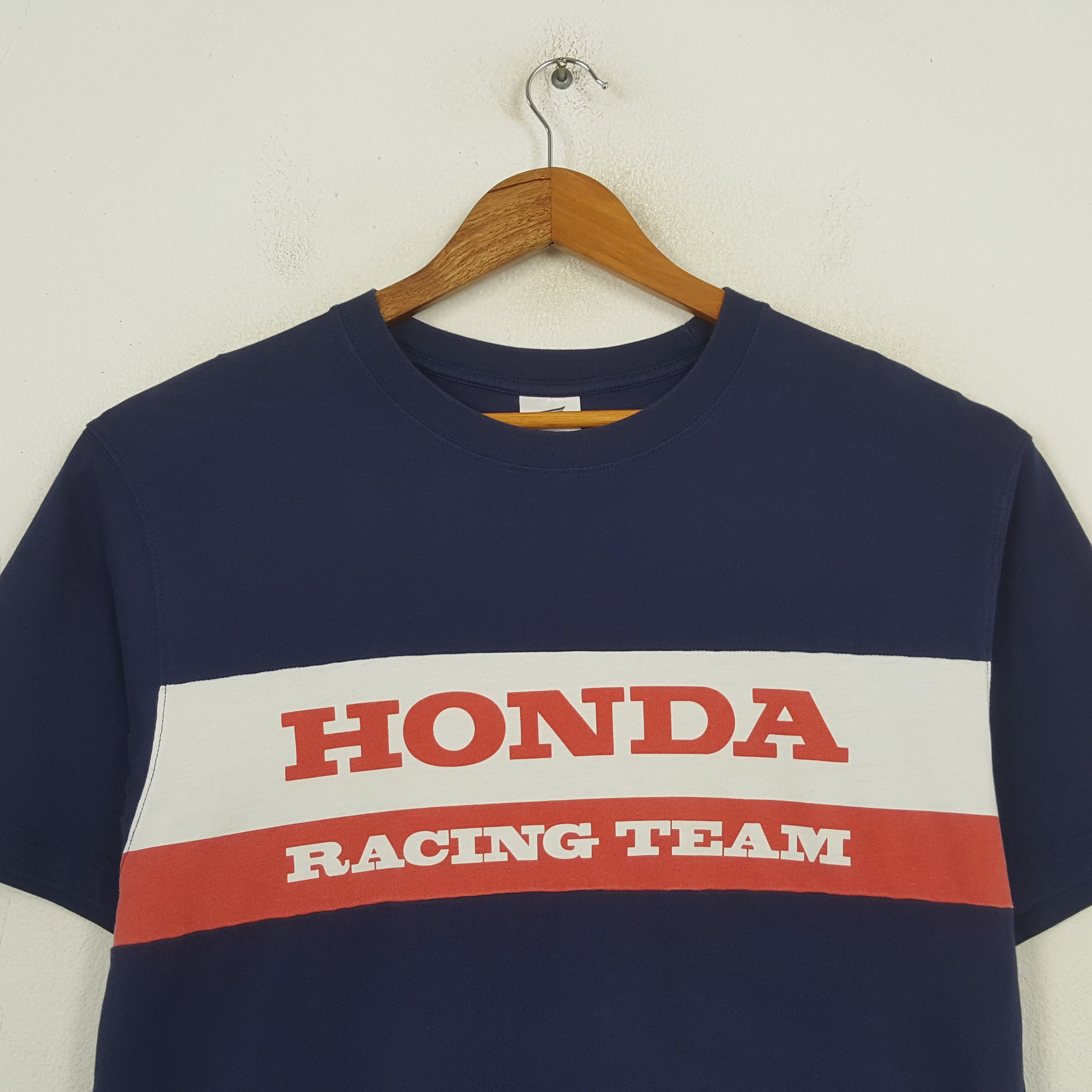 Honda Vintage Honda Racing Team Japan Motorsport T-Shirt C301N43 Size US L / EU 52-54 / 3 - 2 Thumbnail