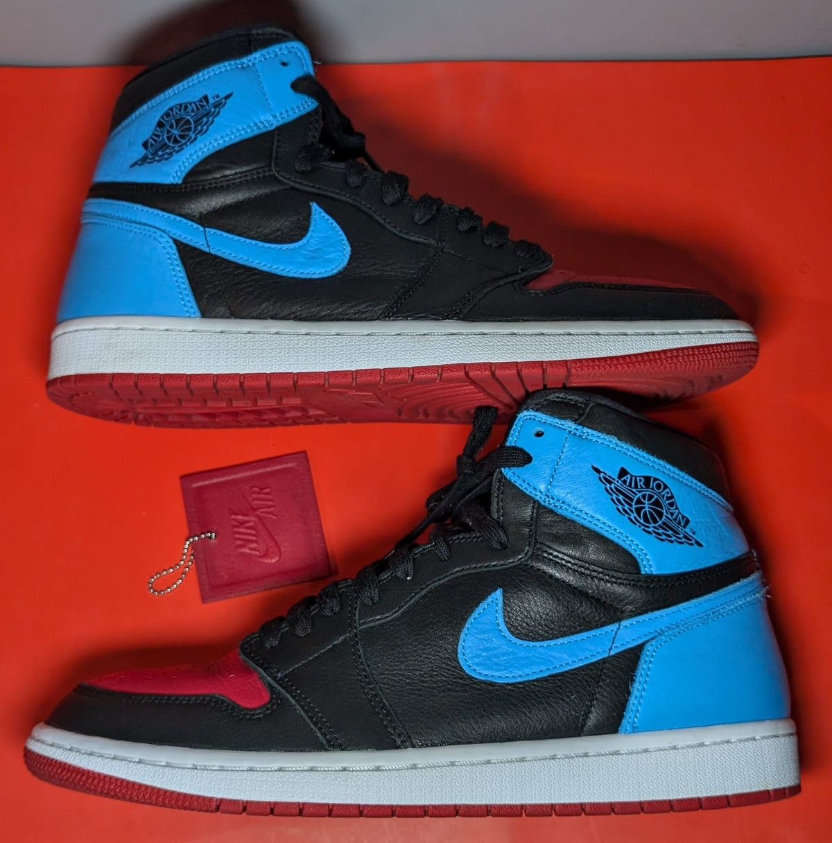 Size 12.5W/11M - Jordan 1 High OG UNC To Chicago Footwear
