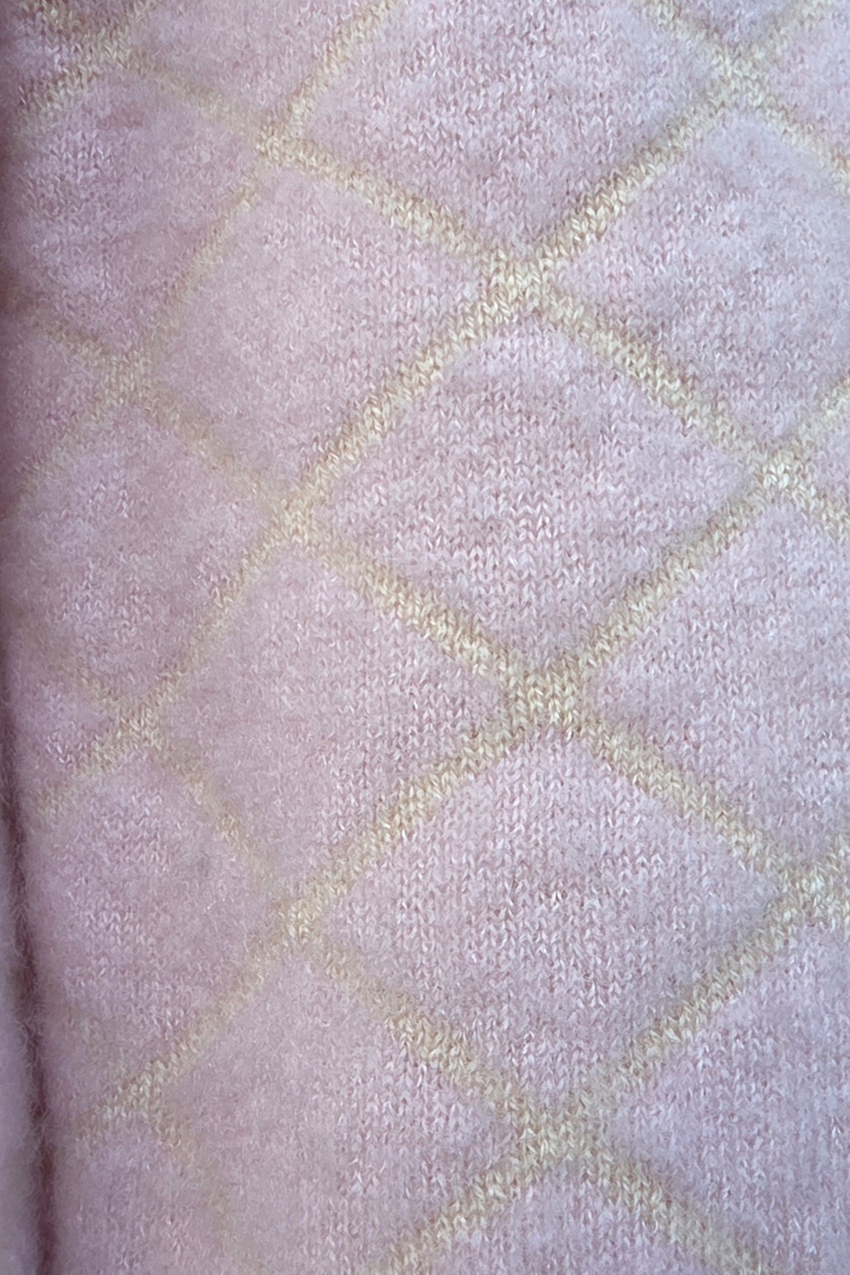 Chanel CHANEL Matelassé Pink Beige Knit Cardigan Jacket FR 38/US 6 Size S / US 4 / IT 40 - 5 Thumbnail