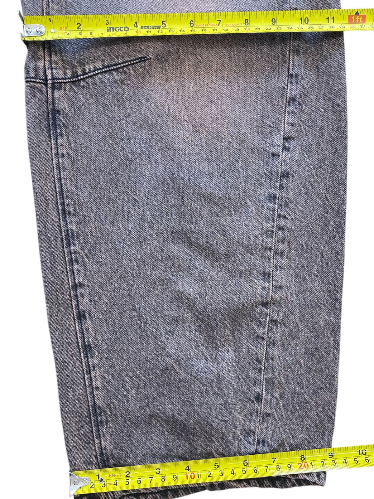 GU Gu Brown Wash Style Barrel Leg Jeans Size US 26 / EU 42 - 9 Thumbnail