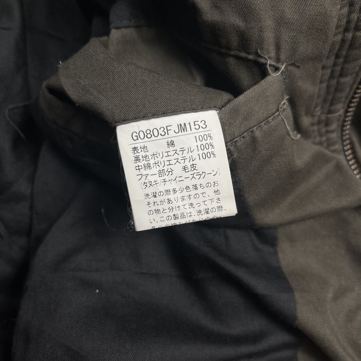BUFFALO BOBS 2000s Edge Rupert = Raccoon Fur Hoodie Cargo Jacket Size US M / EU 48-50 / 2 - 13 Thumbnail