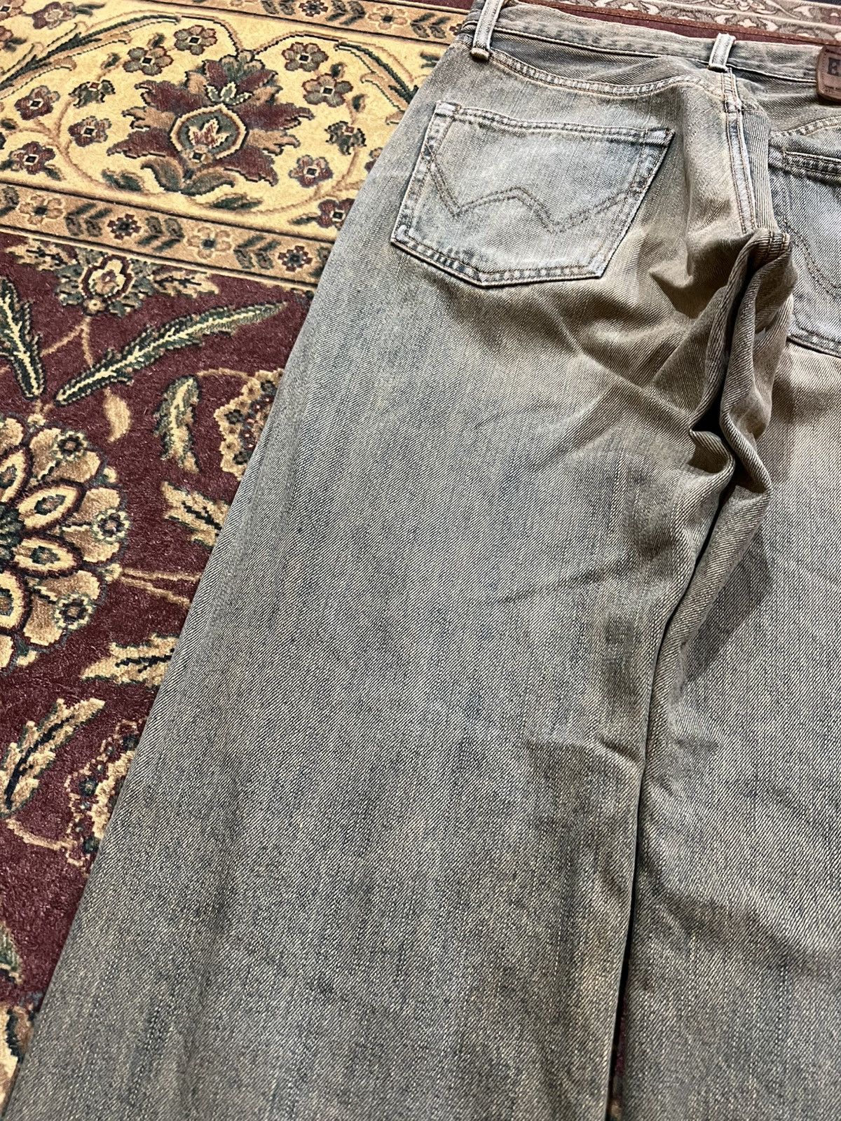 Edwin 💥Baggy💥 Edwin EXCLUSIVE Vintage XV 445 Faded Jeans Size US 29 - 14 Thumbnail