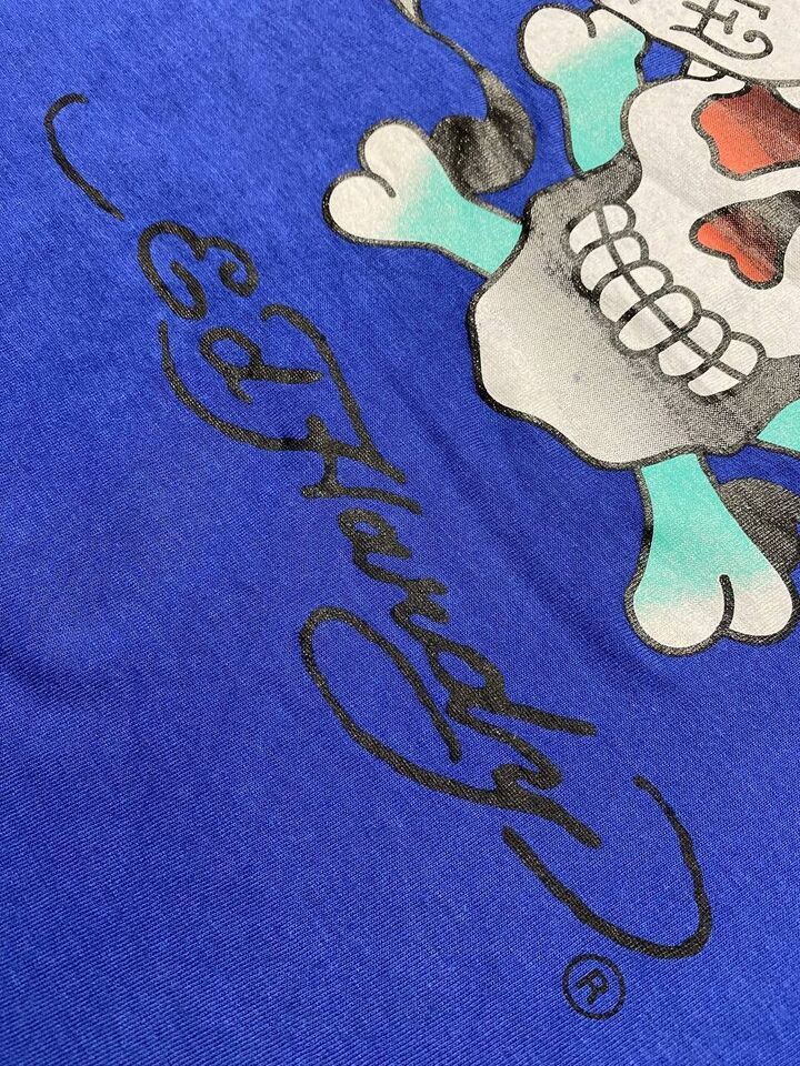 Ed Hardy Vintage Ed Hardy T-Shirt Skull Y2K Japan Love Kills Slowly Size US L / EU 52-54 / 3 - 4 Thumbnail