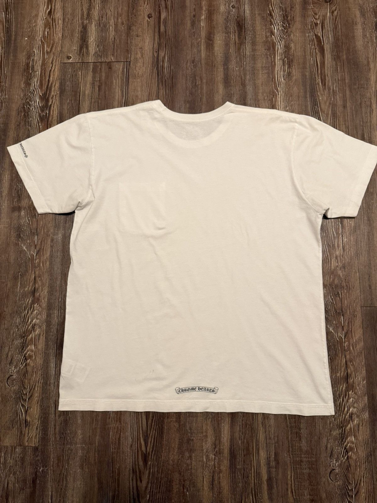 Chrome Hearts CHROME HEARTS NECK LOGO TEE Size US XL / EU 56 / 4 - 2 Thumbnail