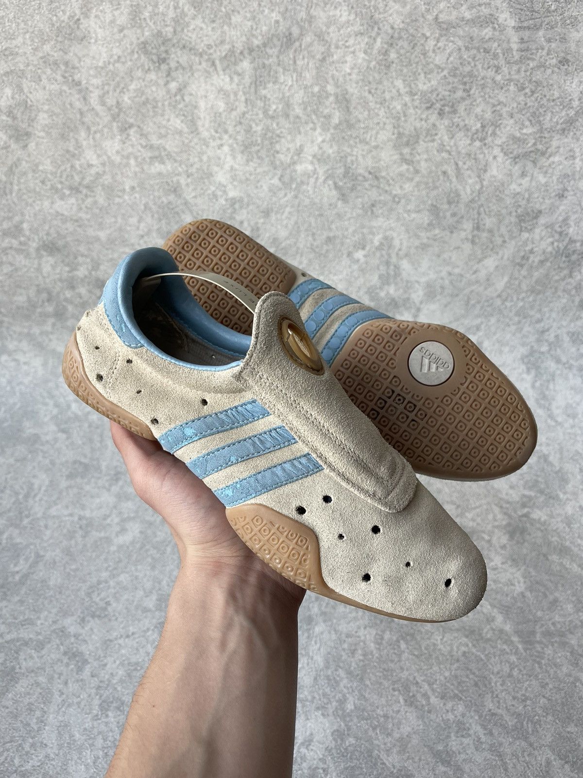 Adidas Vintage Adidas Chen Tao 2004 Retro Y2K Rare Shoes Slip-On 38 Size US 6.5 / IT 36.5 - 2 Thumbnail